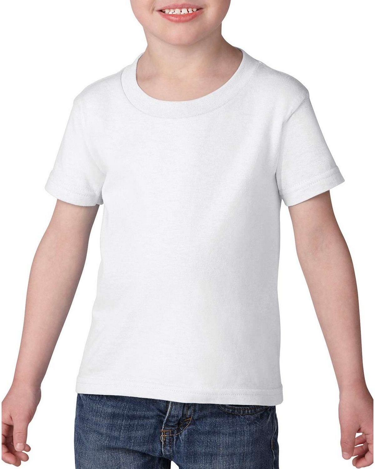 Size Chart Gildan 5100P Toddler Mock up Shirt Youth Tshirt 