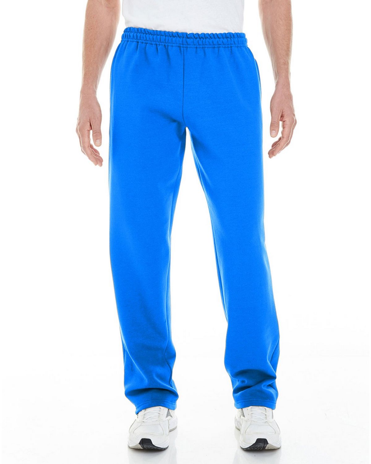 Buy Gildan G183 Adult Heavy Blend Open-Bottom Sweatpants with Pockets