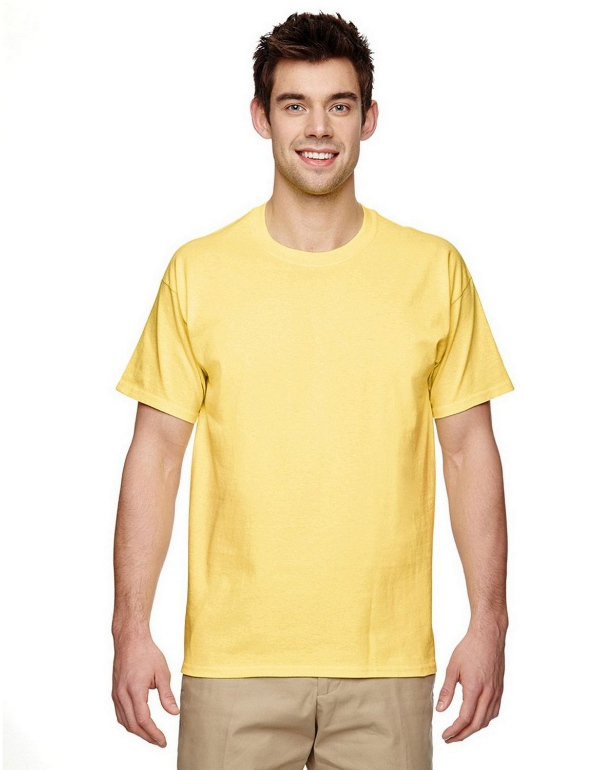 Gildan Mens Plain Ultra Cotton T-Shirts Short Sleeve Blank Crewneck Tee Top G200 