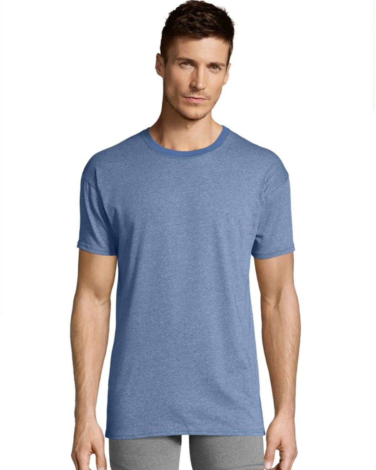 UPC 738994415264 product image for Hanes 191CA4 Mens 1901 Heritage Dyed Crewneck T-shirt 4-Pack - Assorted - S | upcitemdb.com