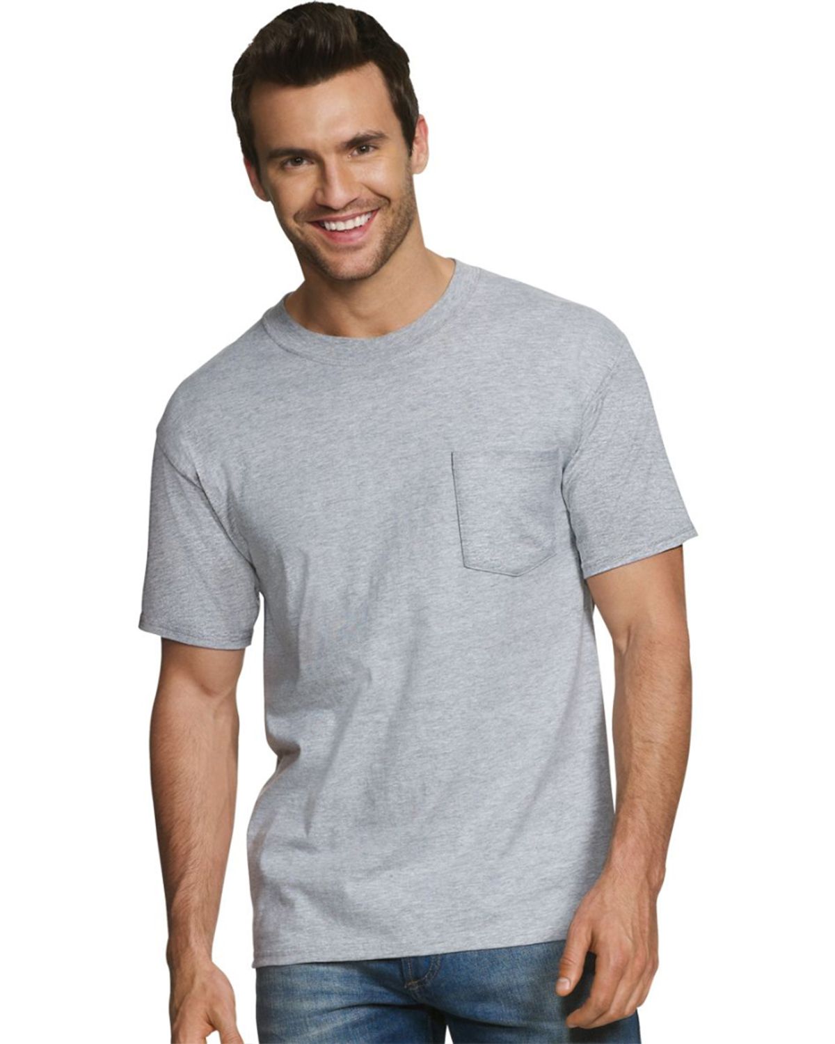 Size Chart for Hanes 2176A5 Men's FreshIQ ComfortSoft Dyed Assorted