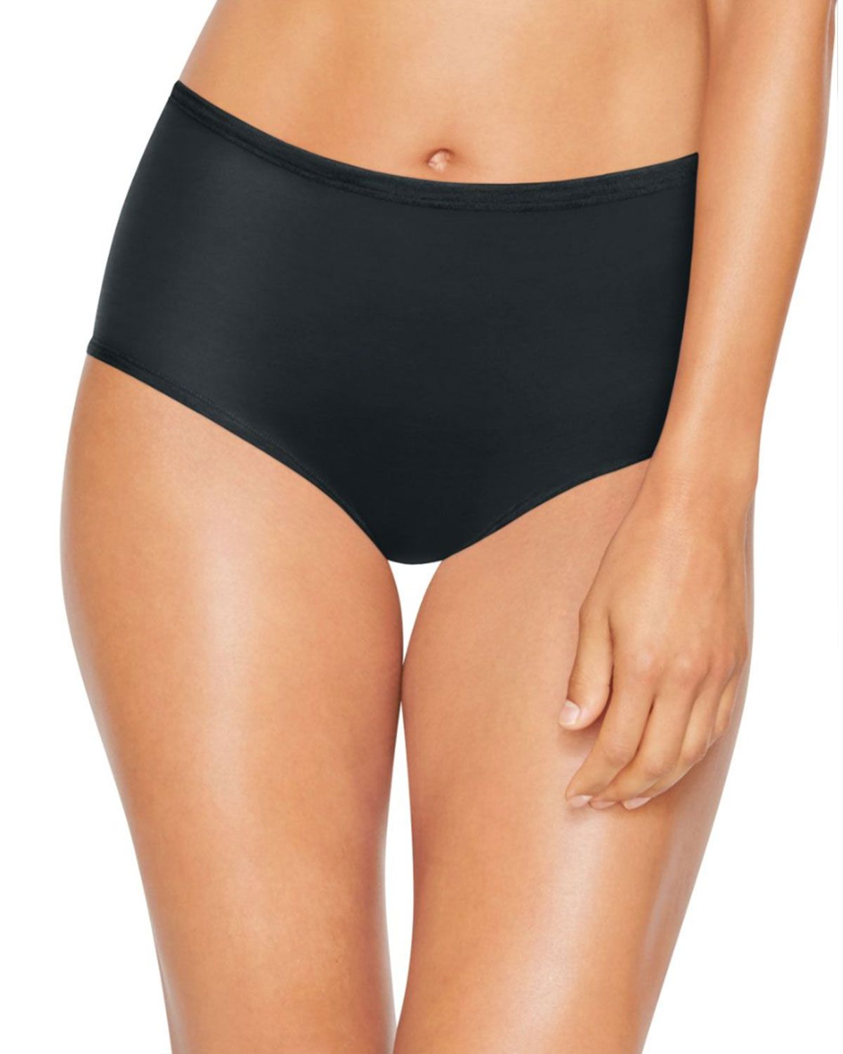 UPC 738994368201 product image for Hanes 47HUSB Women's Comfortsoft Our Softest Panty Brief - Black - 6 | upcitemdb.com