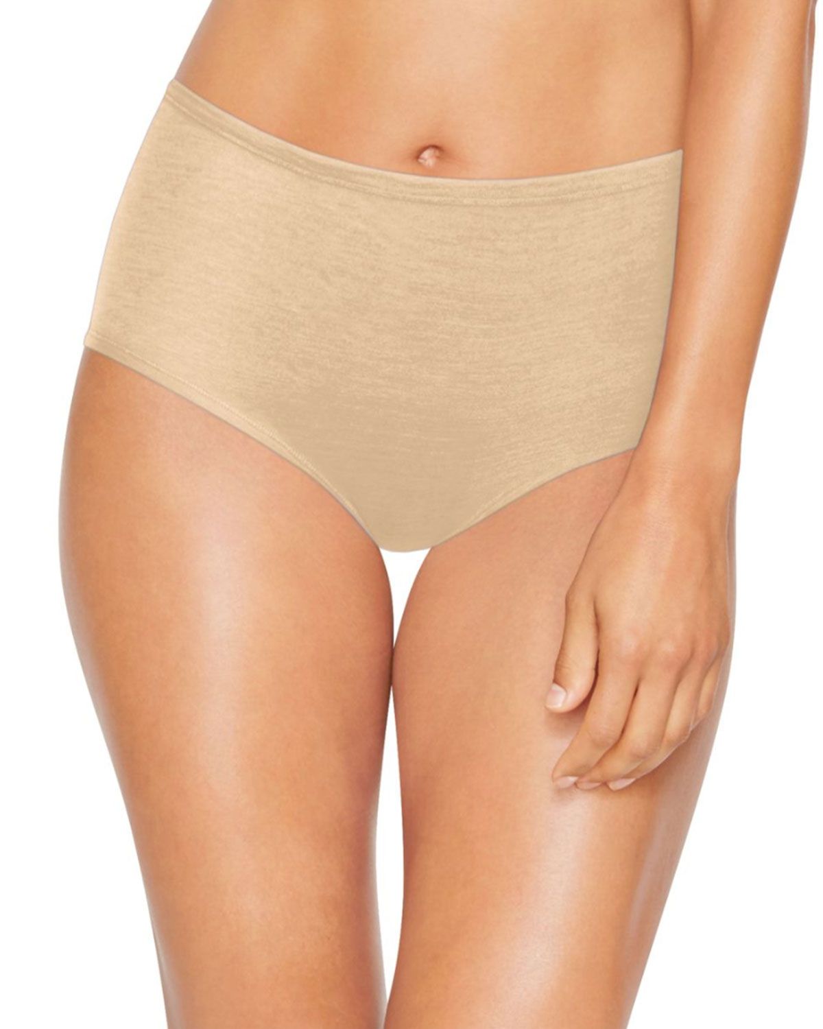 UPC 738994438430 product image for Hanes 47HUSB Women's Comfortsoft Our Softest Panty Brief - Taupe - 7 | upcitemdb.com