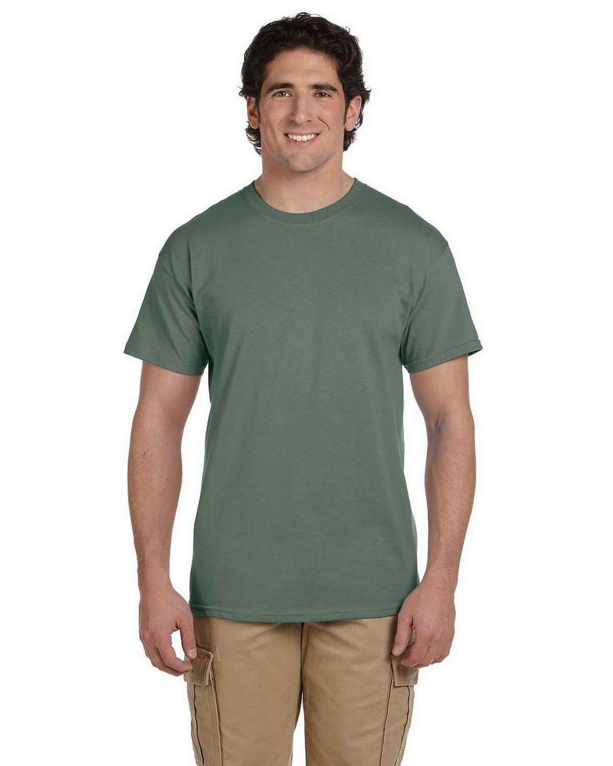 Hanes 5170 50/50 ComfortBlend EcoSmart T Shirt - ApparelnBags.com