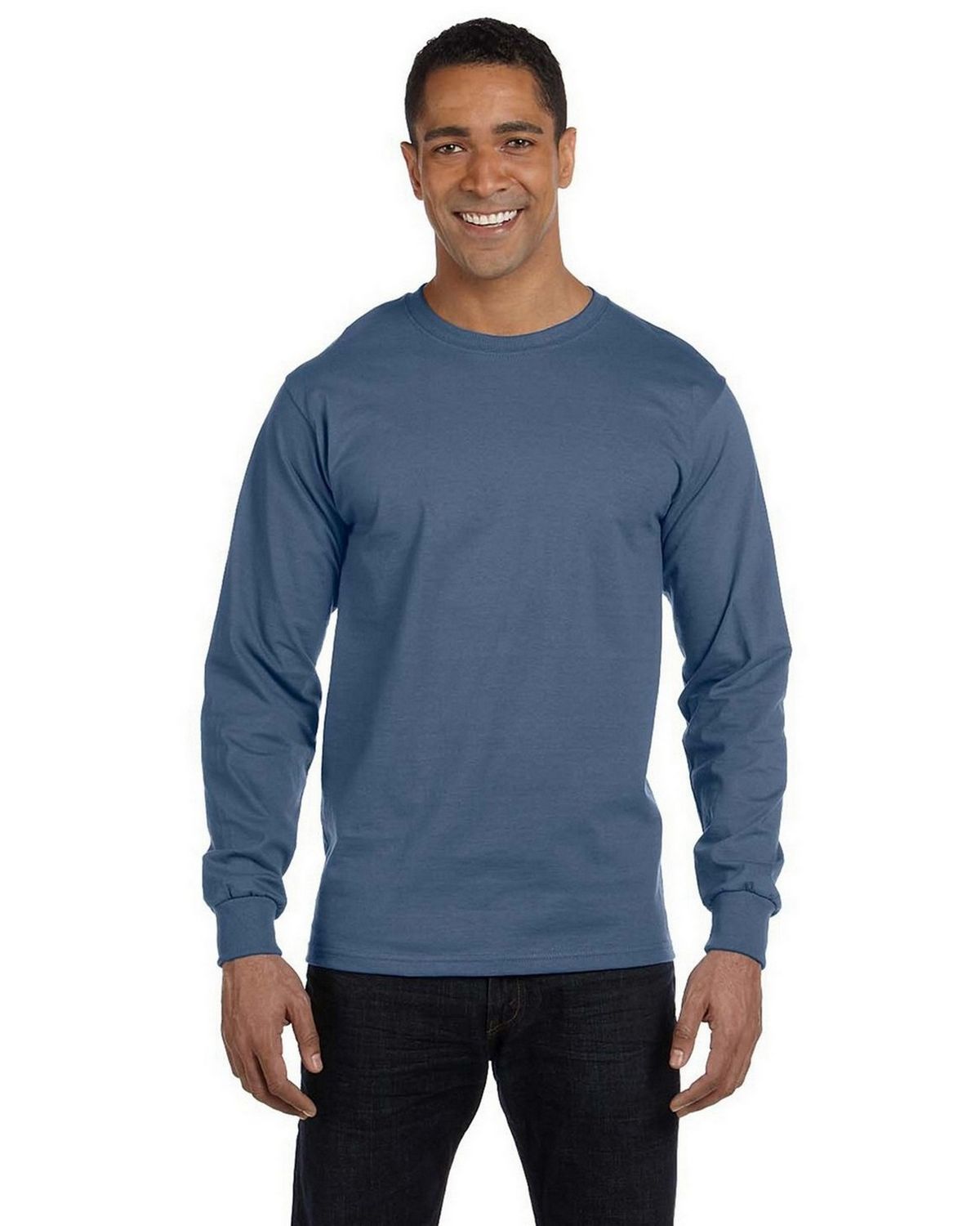 Hanes 5186 Ringspun Cotton Beefy T Shirt - ApparelnBags.com