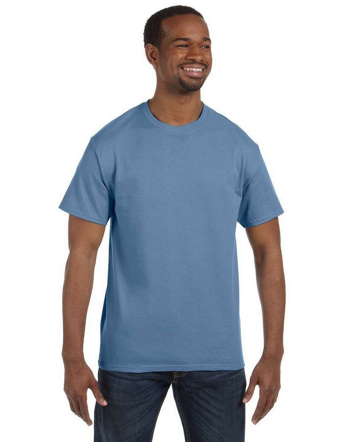 hanes blue t shirts