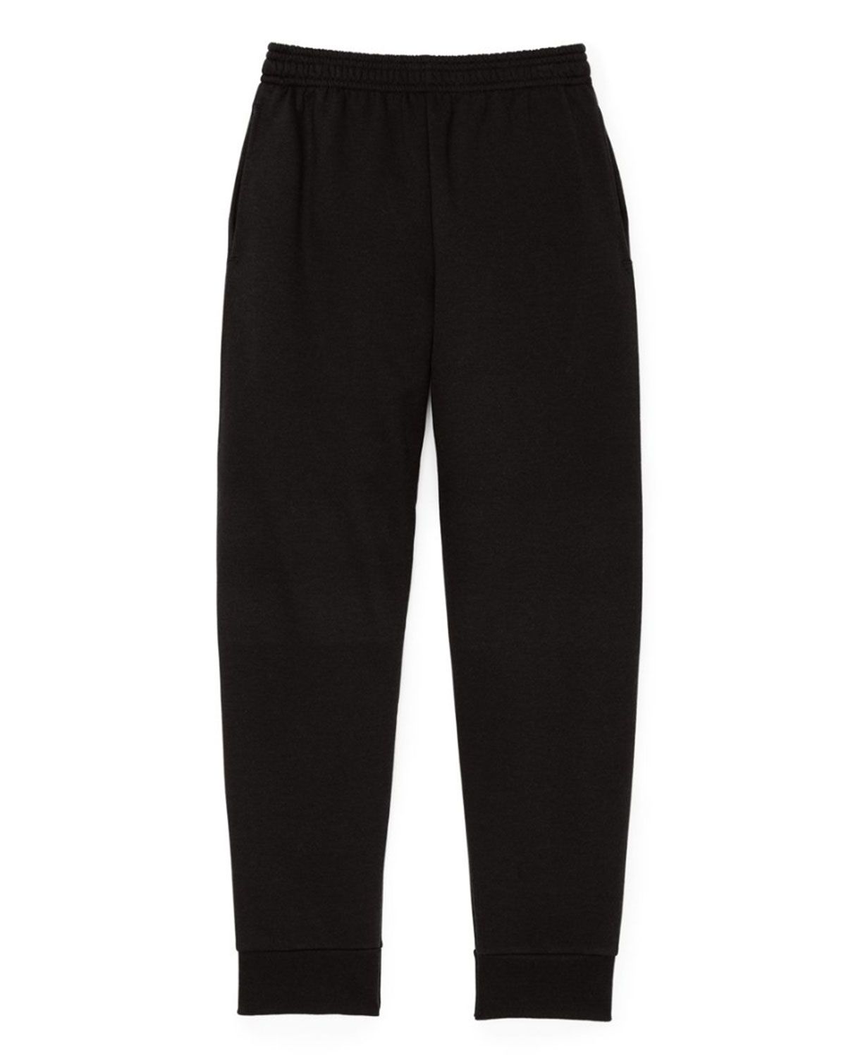 hanes joggers white