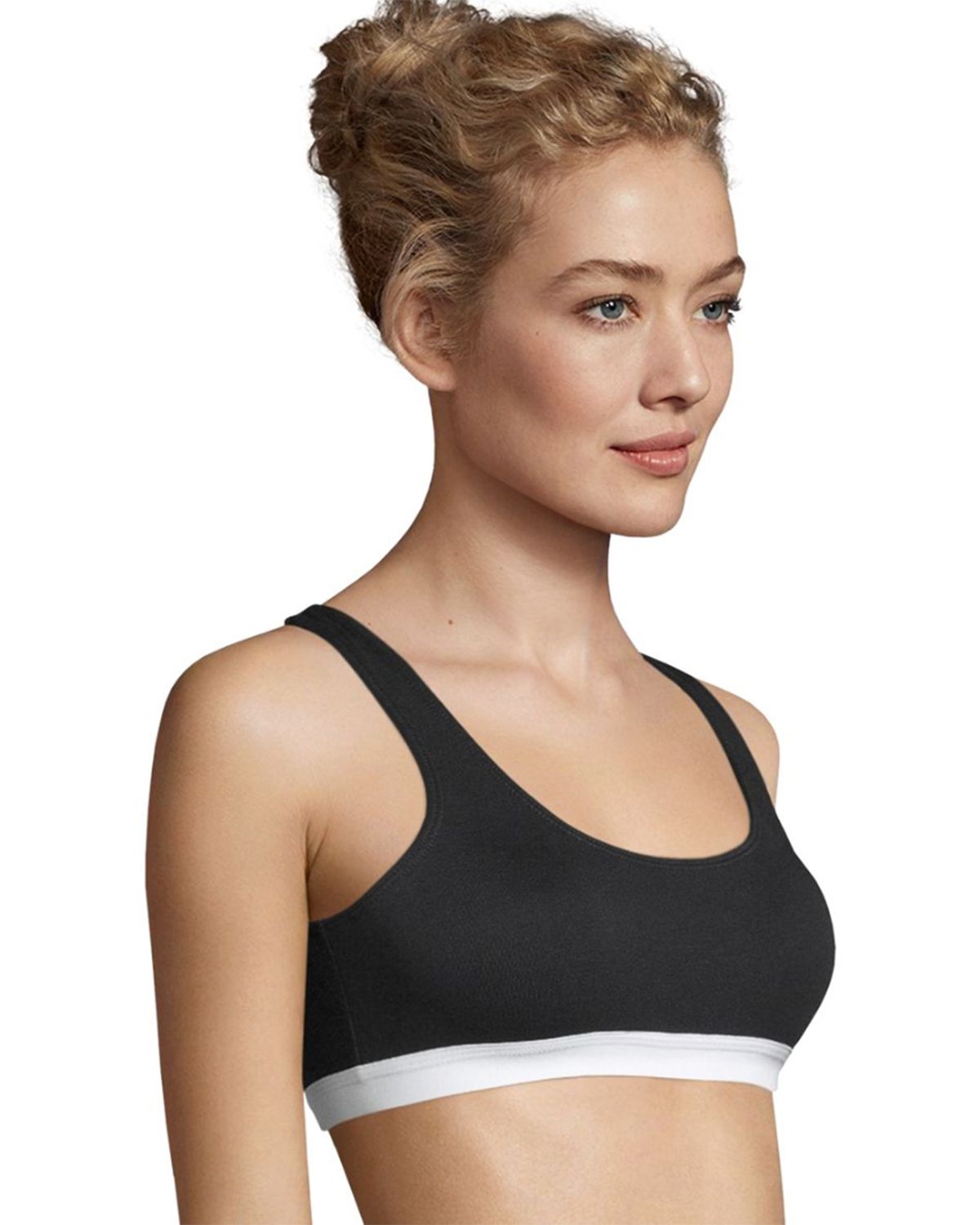 hanes flex fit bra