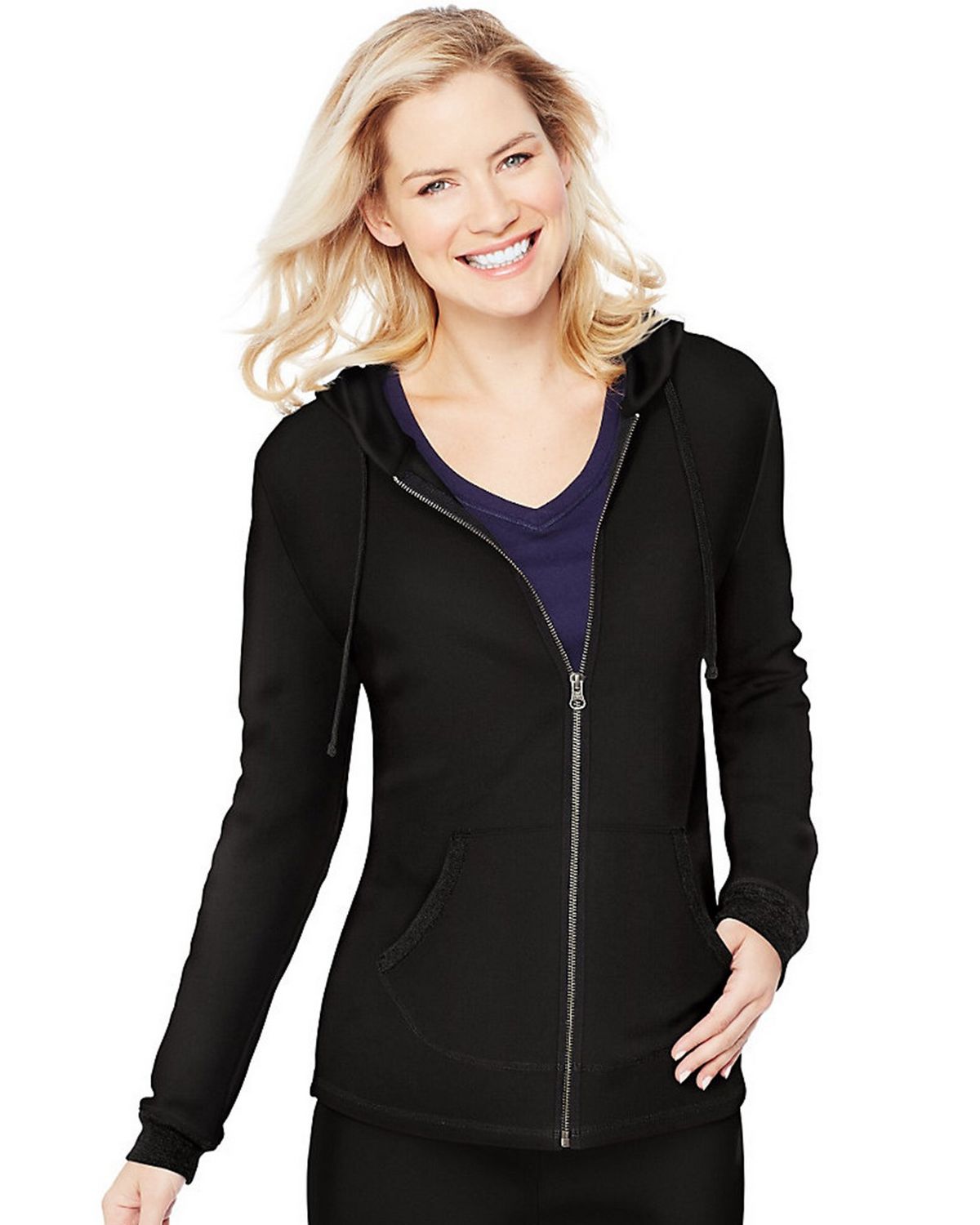 Hanes O4693 French Terry Zip Hoodie - Free Shipping Available