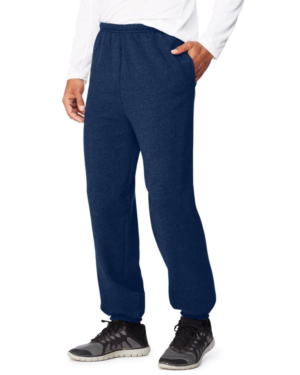 Hanes OF360 Sport Ultimate Cotton Mens Fleece Sweatpants With Pockets