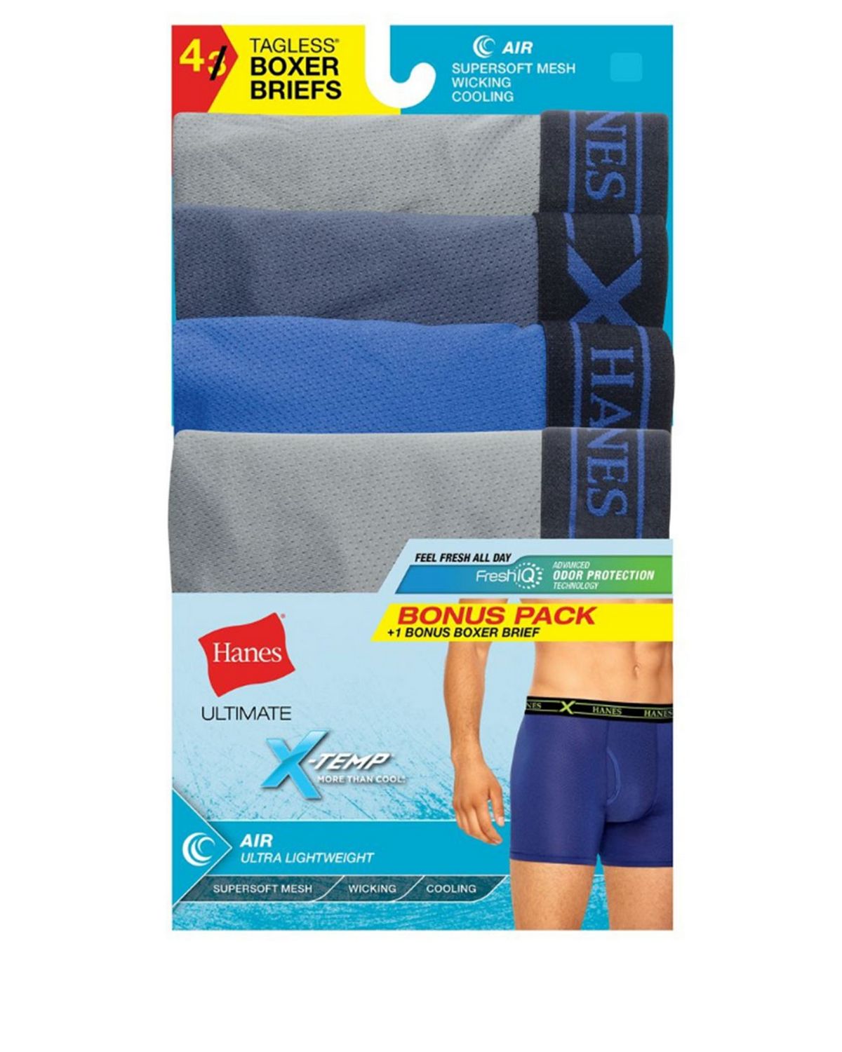 Hanes Boxers Size Chart