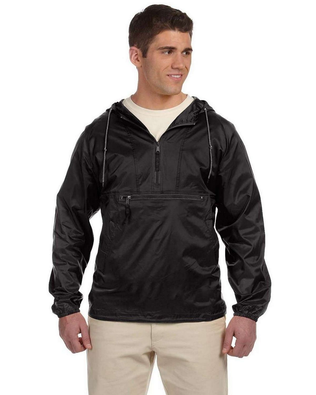 Tri-Mountain 8090 Men's Nylon jacket with fleece lining