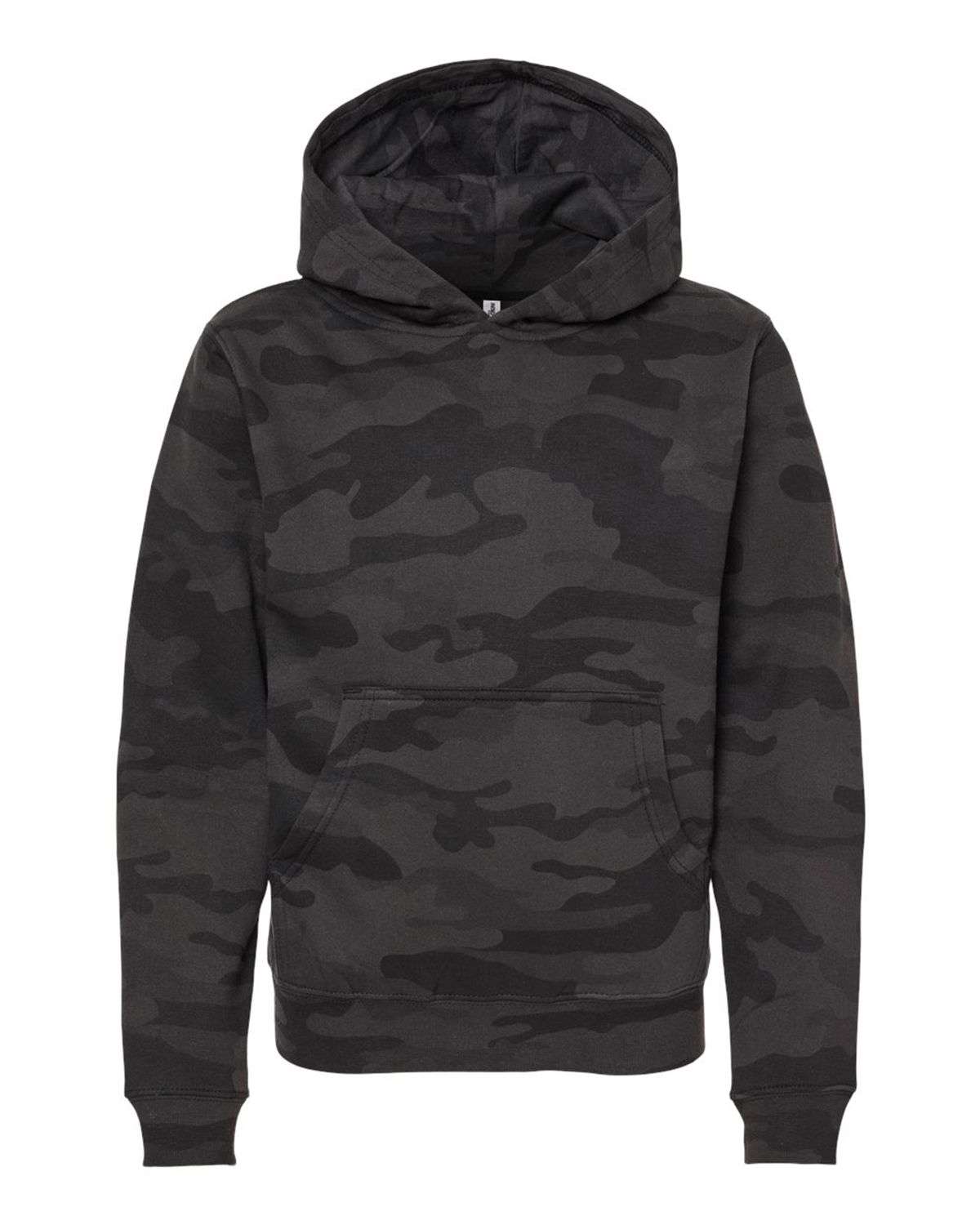 UPC 846798361585 product image for Independent Trading Co. SS4001Y Youth Midweight Hooded Pullover Sweatshirt - Bla | upcitemdb.com