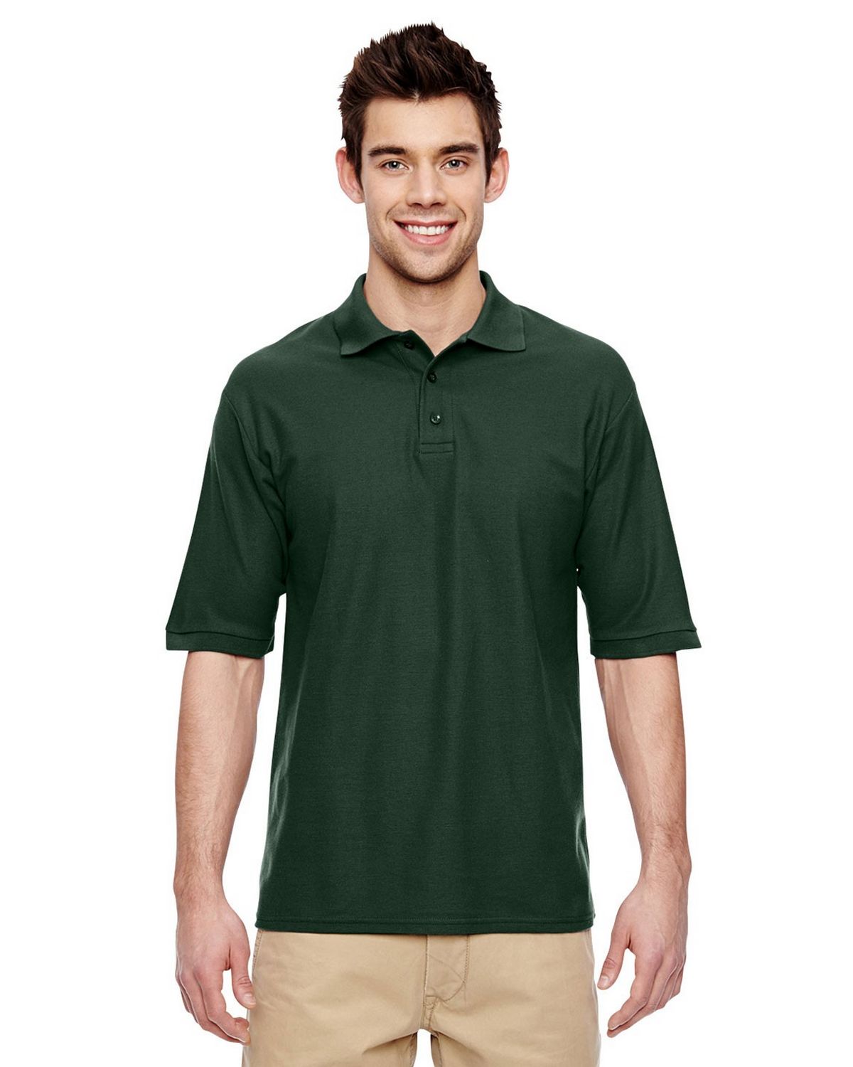 Size Chart for Jerzees 537 Mens Easy Care Polo Shirt