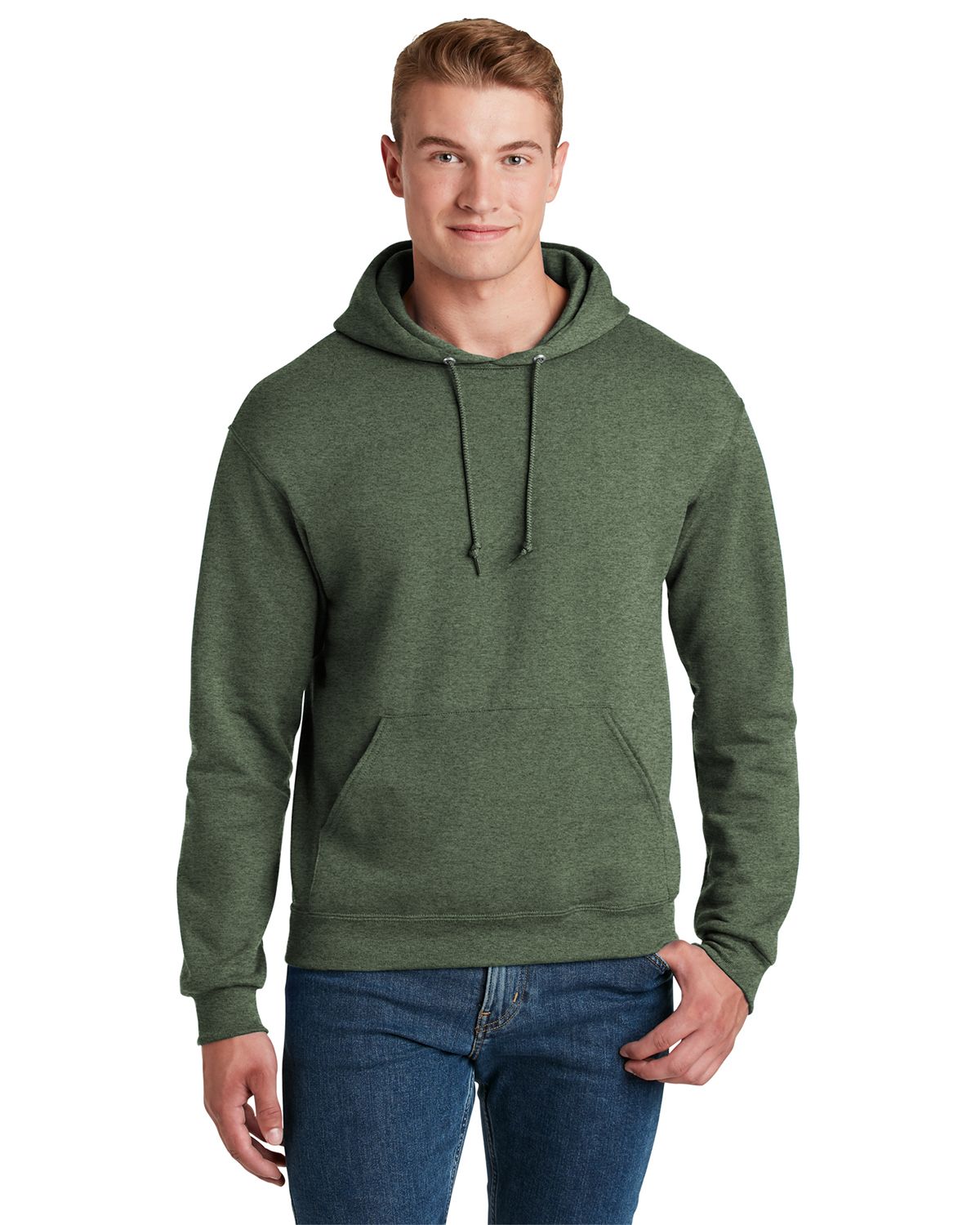 Personal Natural Ice Hoodie Military Green and Zip Choice HU