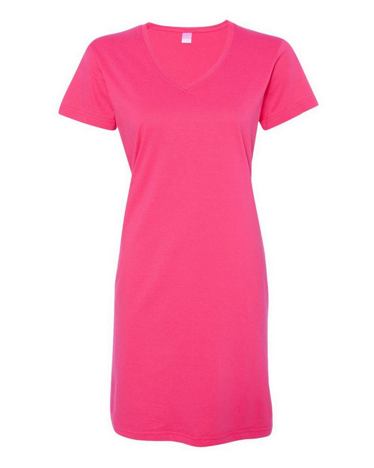 LAT 3522 Ladies Fine Jersey Crossover V-Neck Coverup - ApparelnBags.com