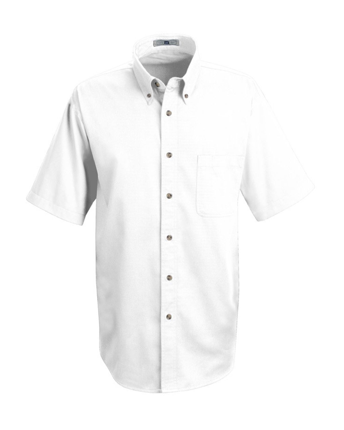 mens poly cotton short sleeve shirts