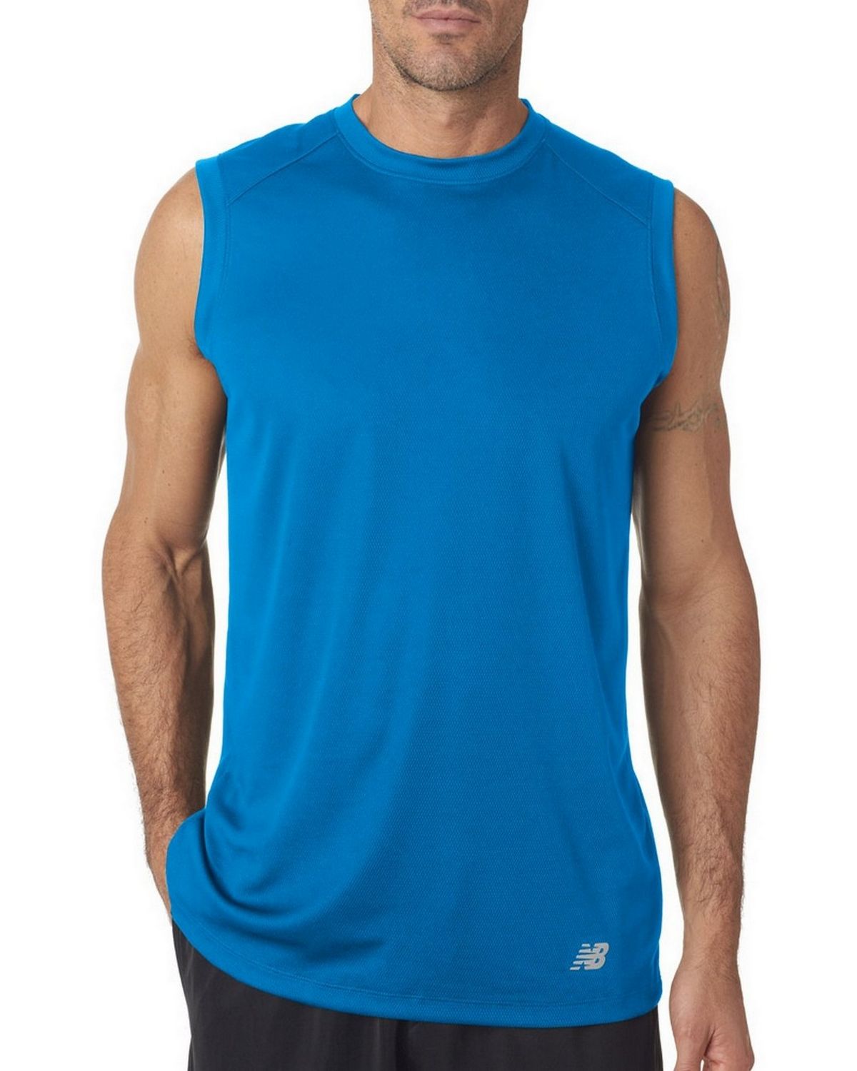 New Balance NB7117 Mens NDurance Athletic Workout T-Shirt ...