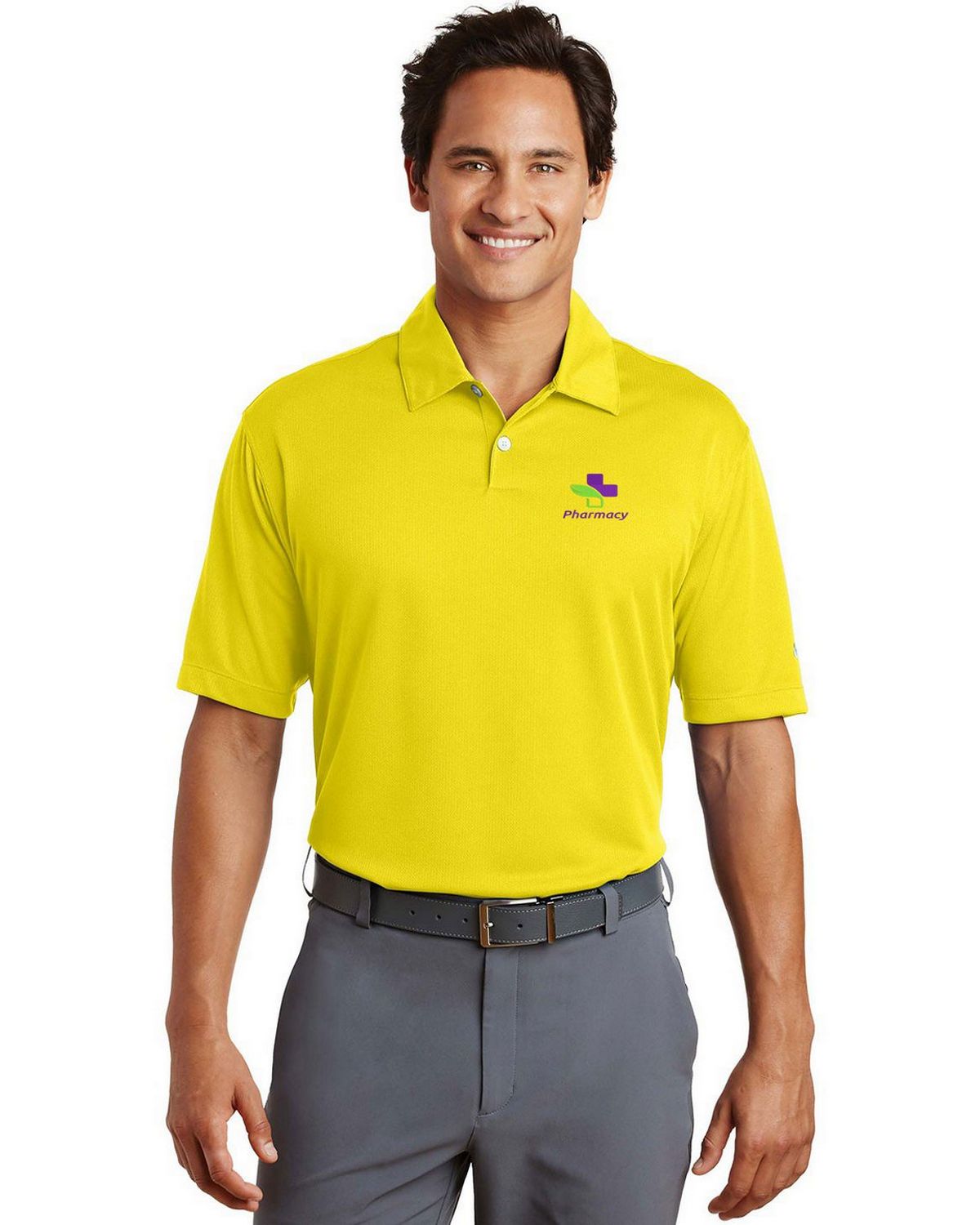 men's dri-fit colorblock polo shirt