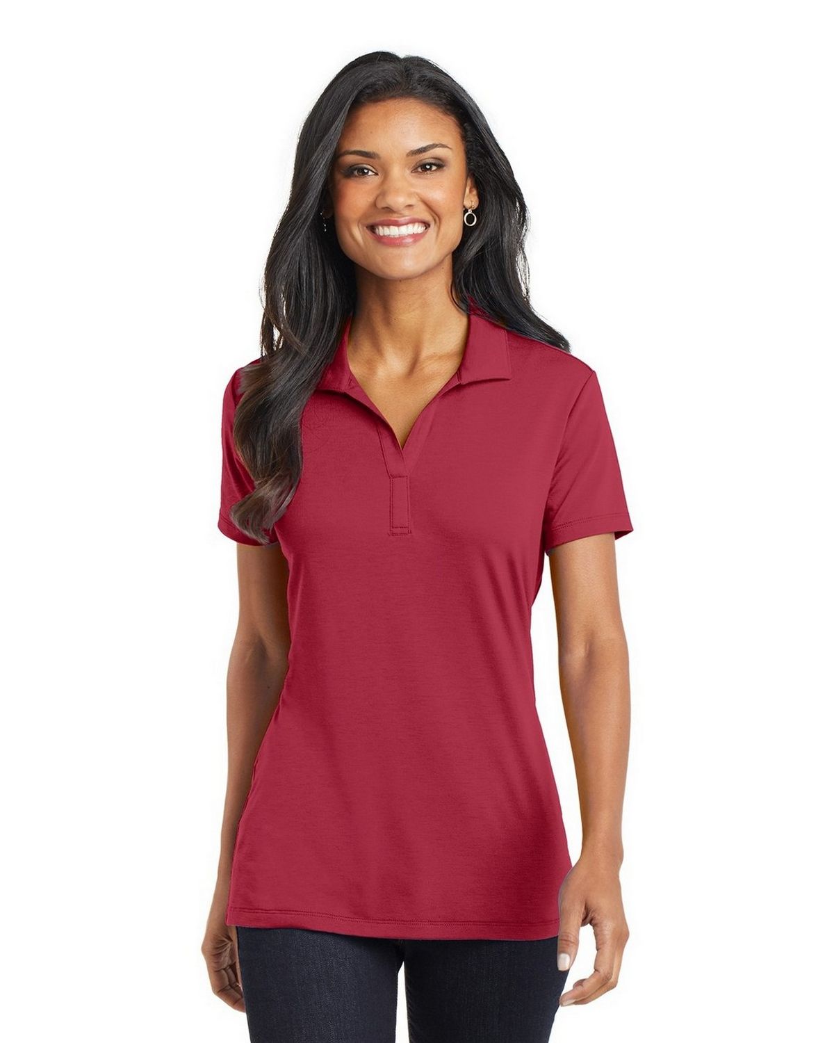 Ladies Cotton Touch Performance Polo Shirt