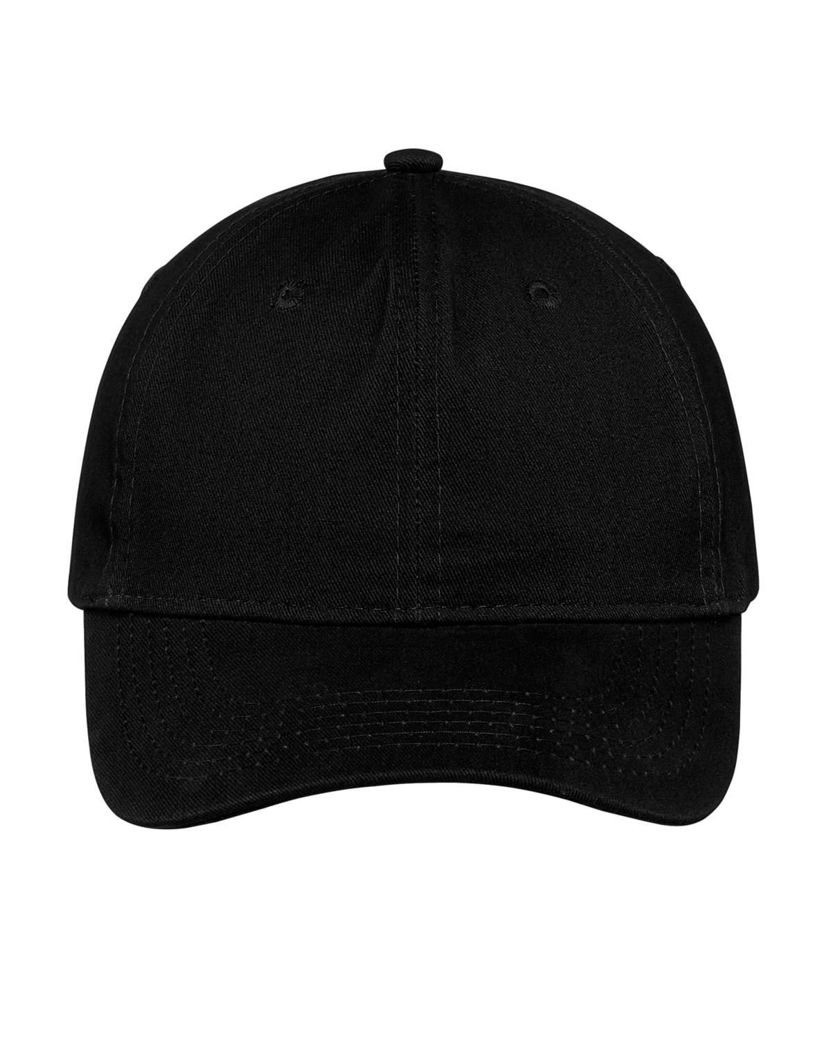 Buy Port & Company CP77 Brushed Twill Low Profile Cap