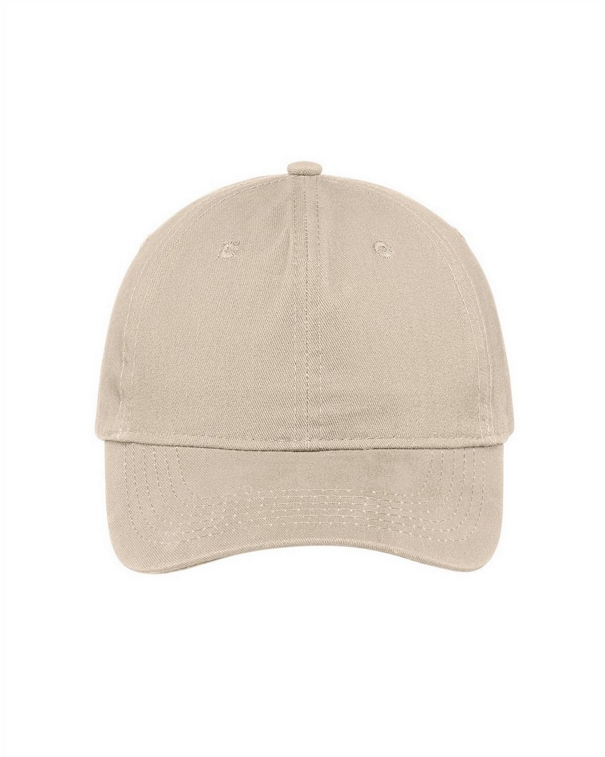 Port & Company CP77 Brushed Twill Low Profile Cap - ApparelnBags.com