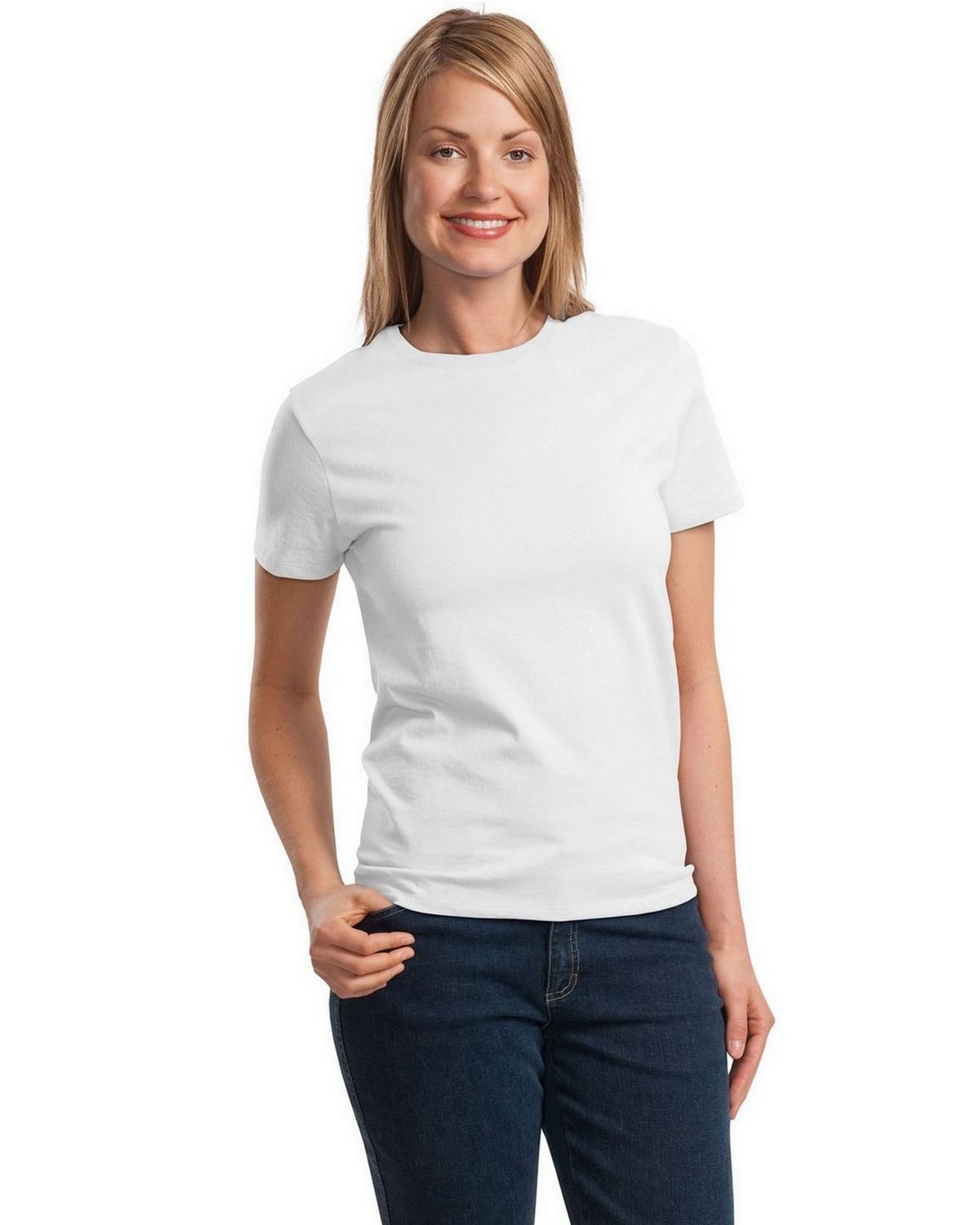 Port & Company LPC61 Ladies Essential T-Shirt - ApparelnBags.com