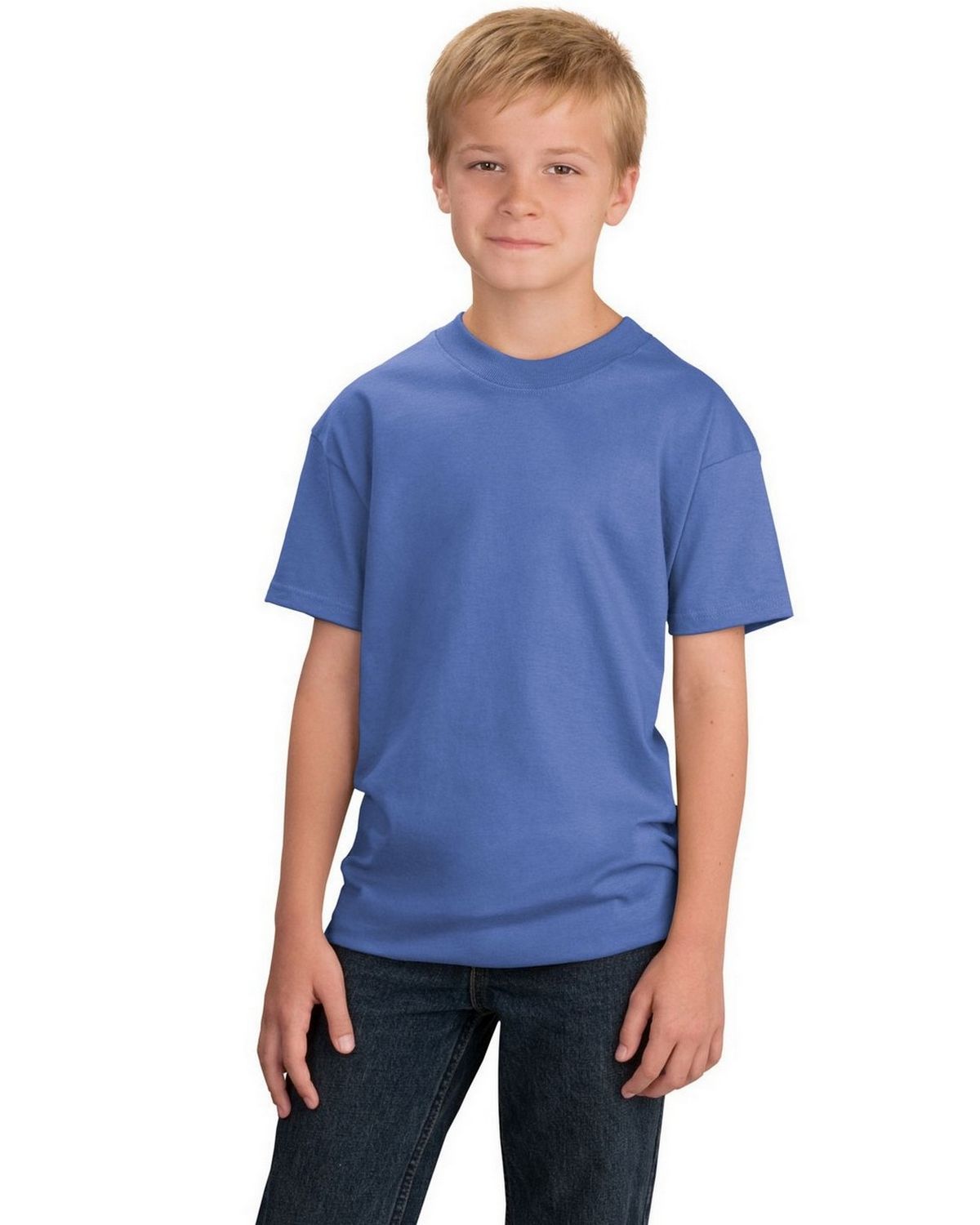 UPC 011919000852 product image for Port & Company PC61Y Youth Essential T-Shirt - Ultramarine Blue - S | upcitemdb.com