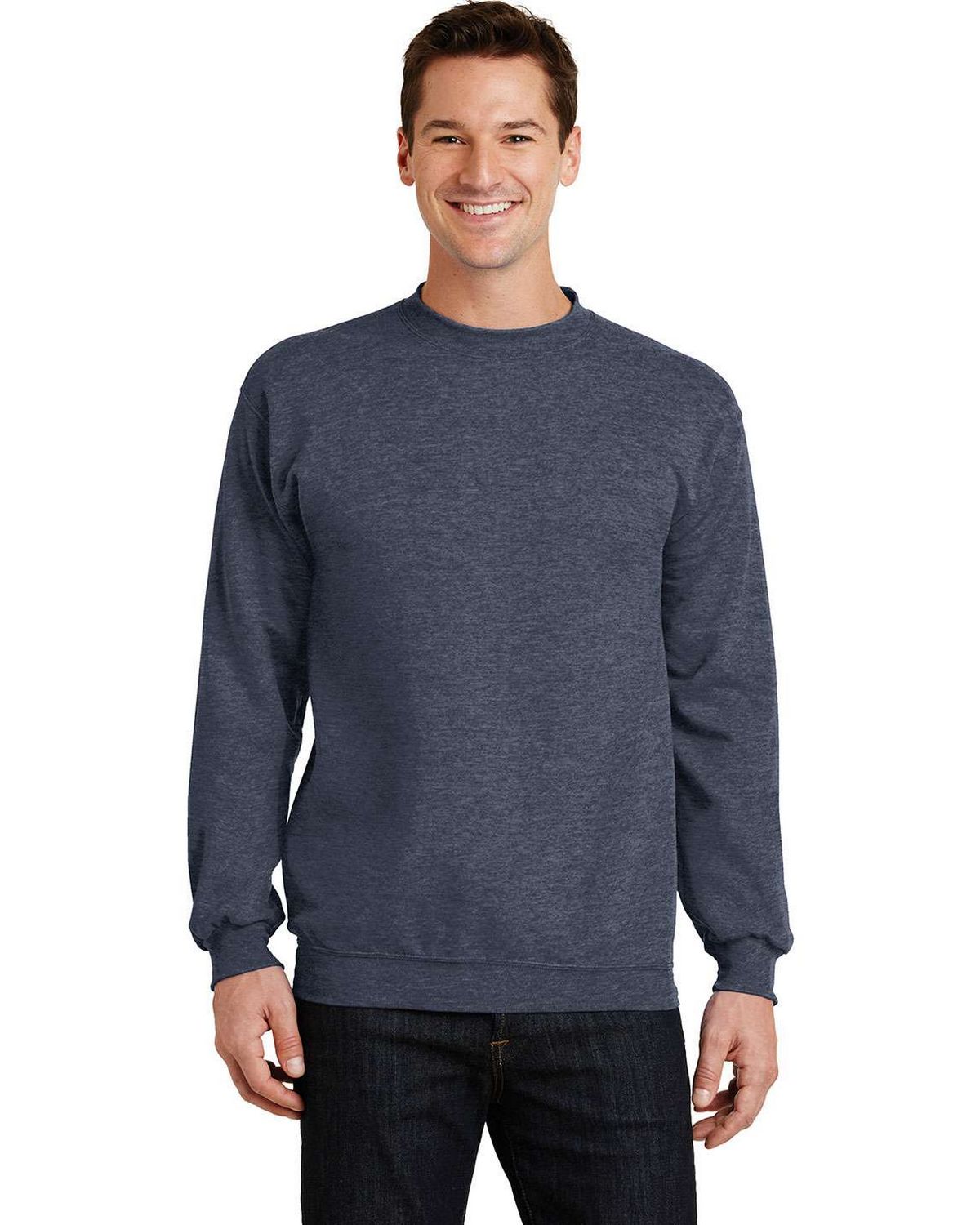 Port & Company PC78 7.8-oz Crewneck Sweatshirt - ApparelnBags.com