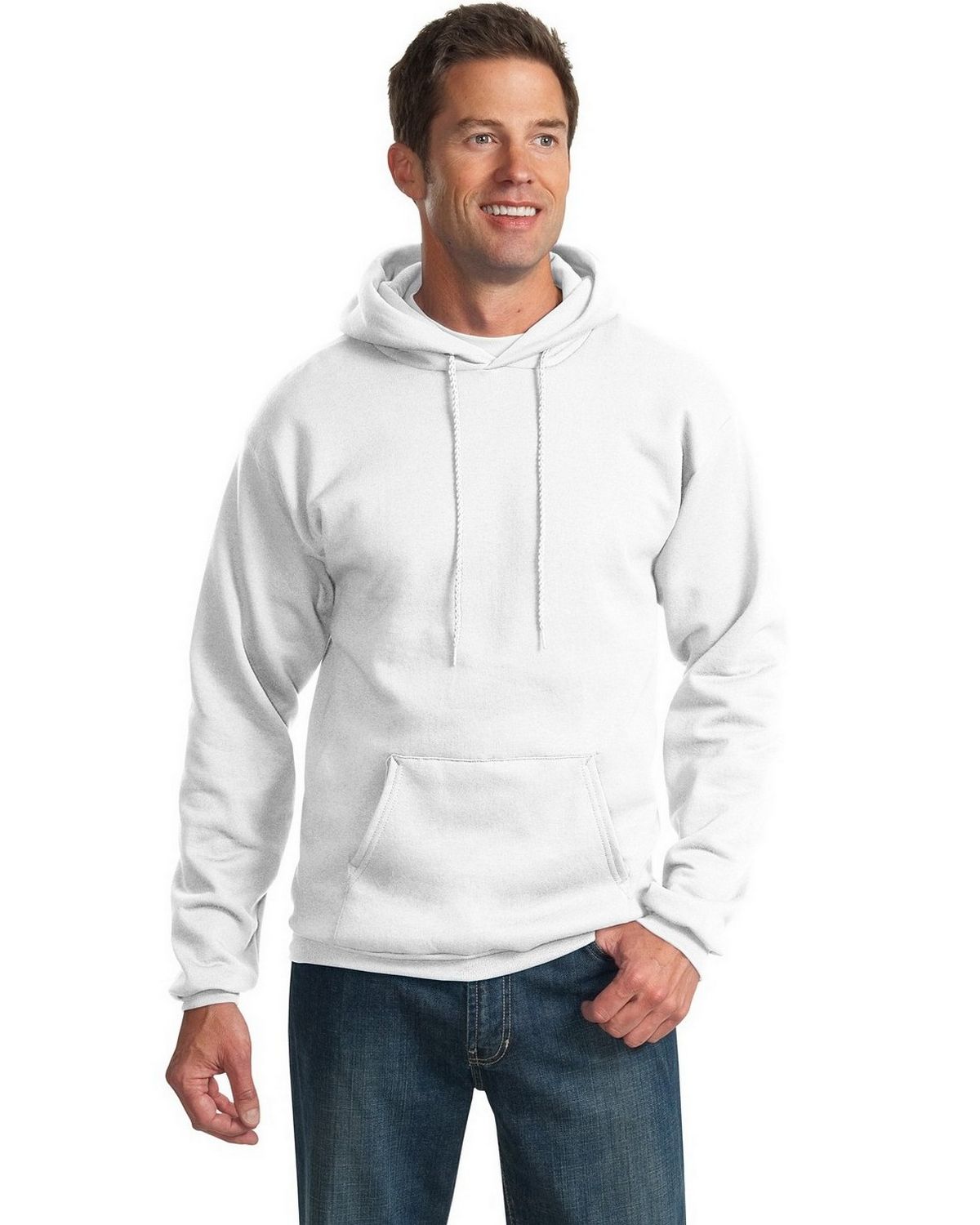 PC90HT Port /& Company Mens Tall Ultimate Pullover Hooded Sweatshirt