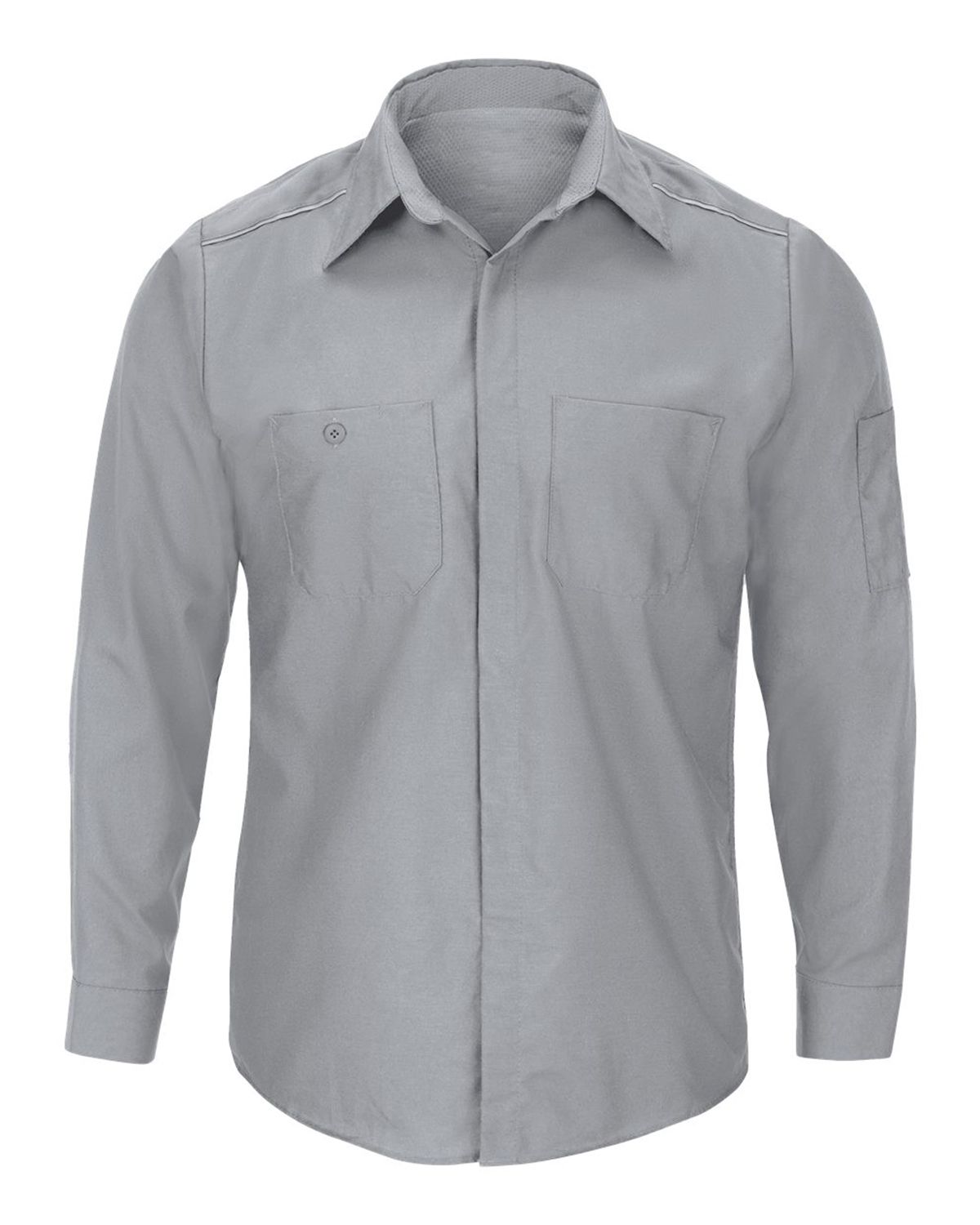 UPC 194531211391 product image for Red Kap SP3A Men's Pro Airflow Long Sleeve Work Shirt - Grey - M | upcitemdb.com