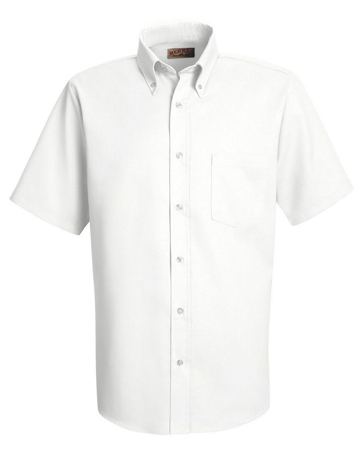 mens red short sleeve dress shirt