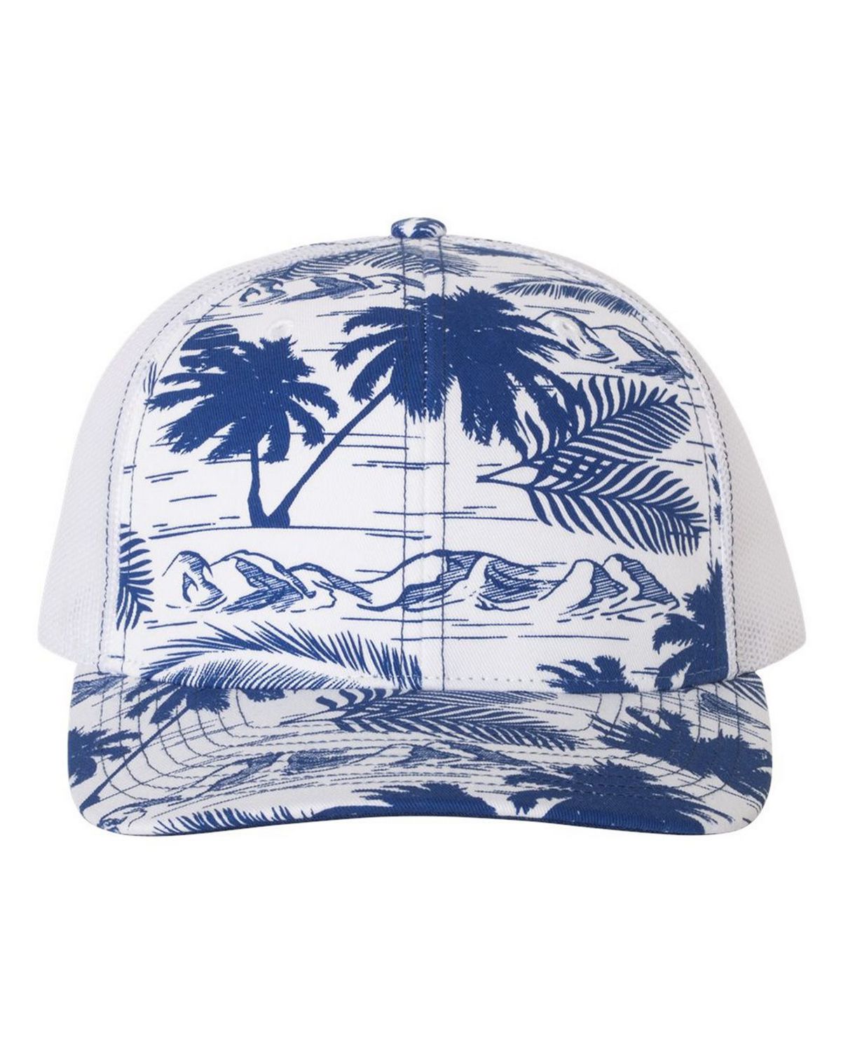 Richardson 112P Patterned Snapback Trucker Cap - Free Shipping Available