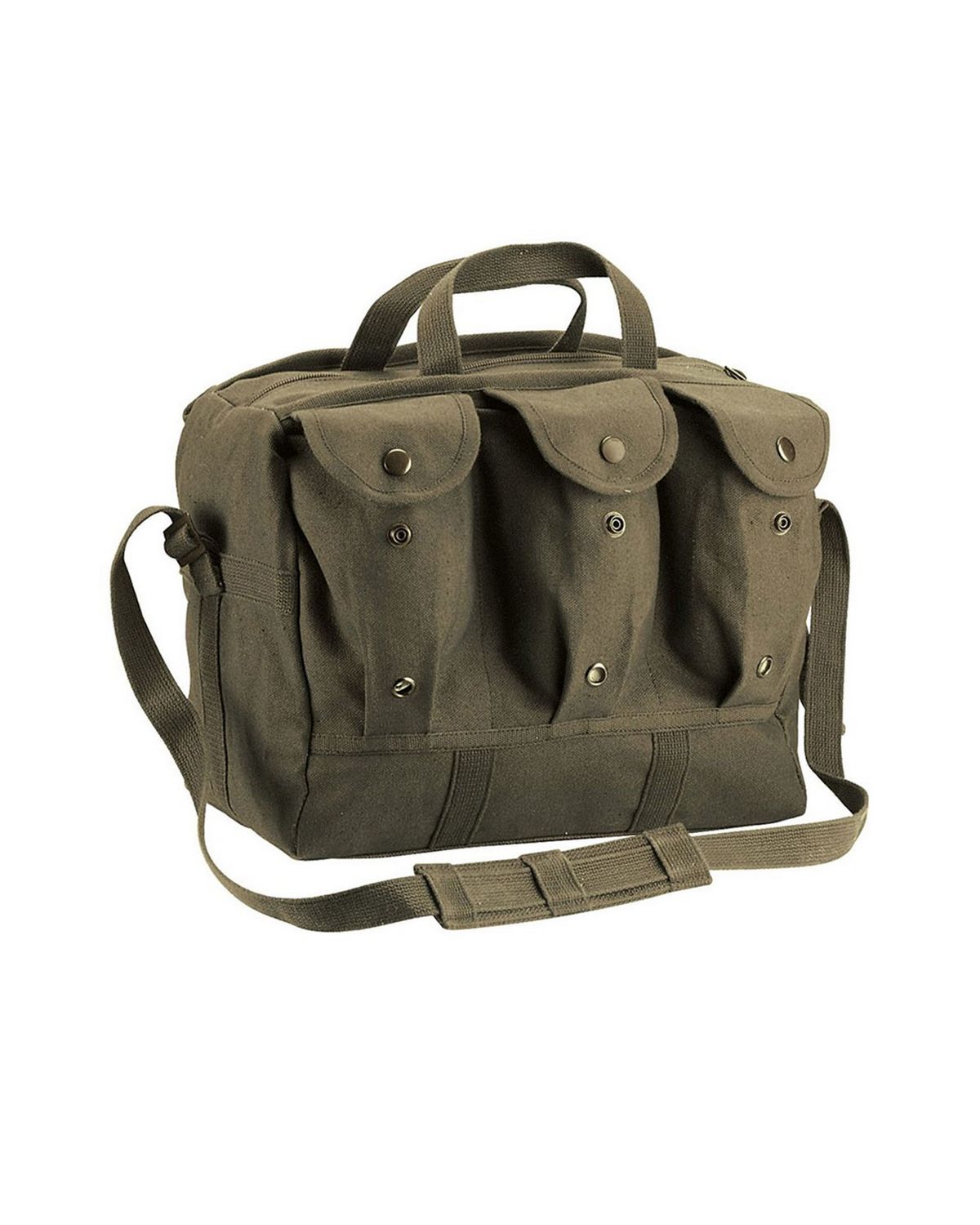Tool Bag BLACK Cotton Canvas Military Style Equipment Mag Bag Tool Bag 8158