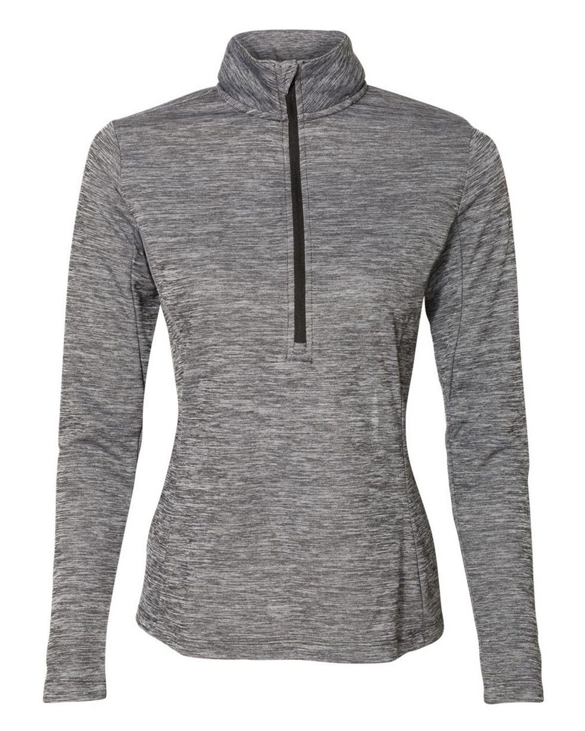 black quarter zip pullover women's