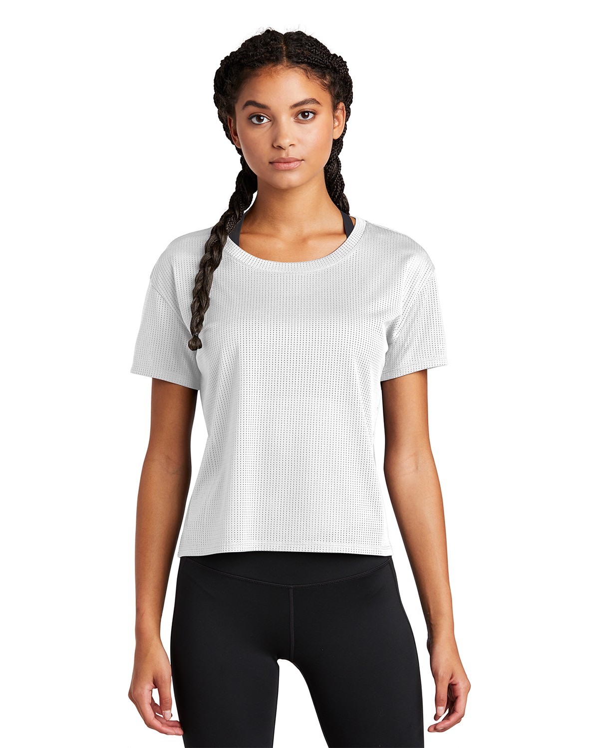 Sport-Tek LST411 Women's PosiCharge Draft Crop Tee