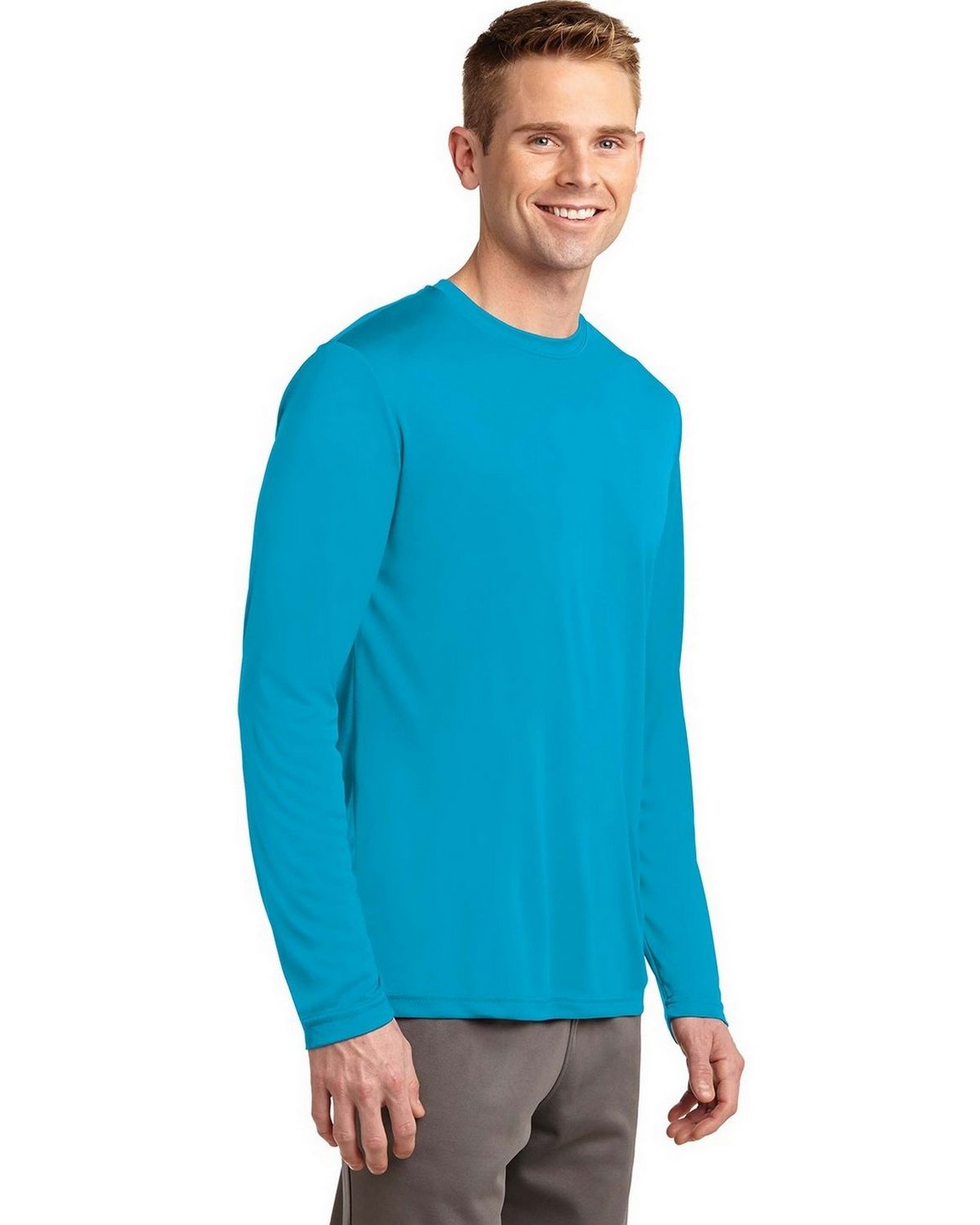 Sport-Tek ST350LS Long Sleeve Competitor Tee by Port Authority ...