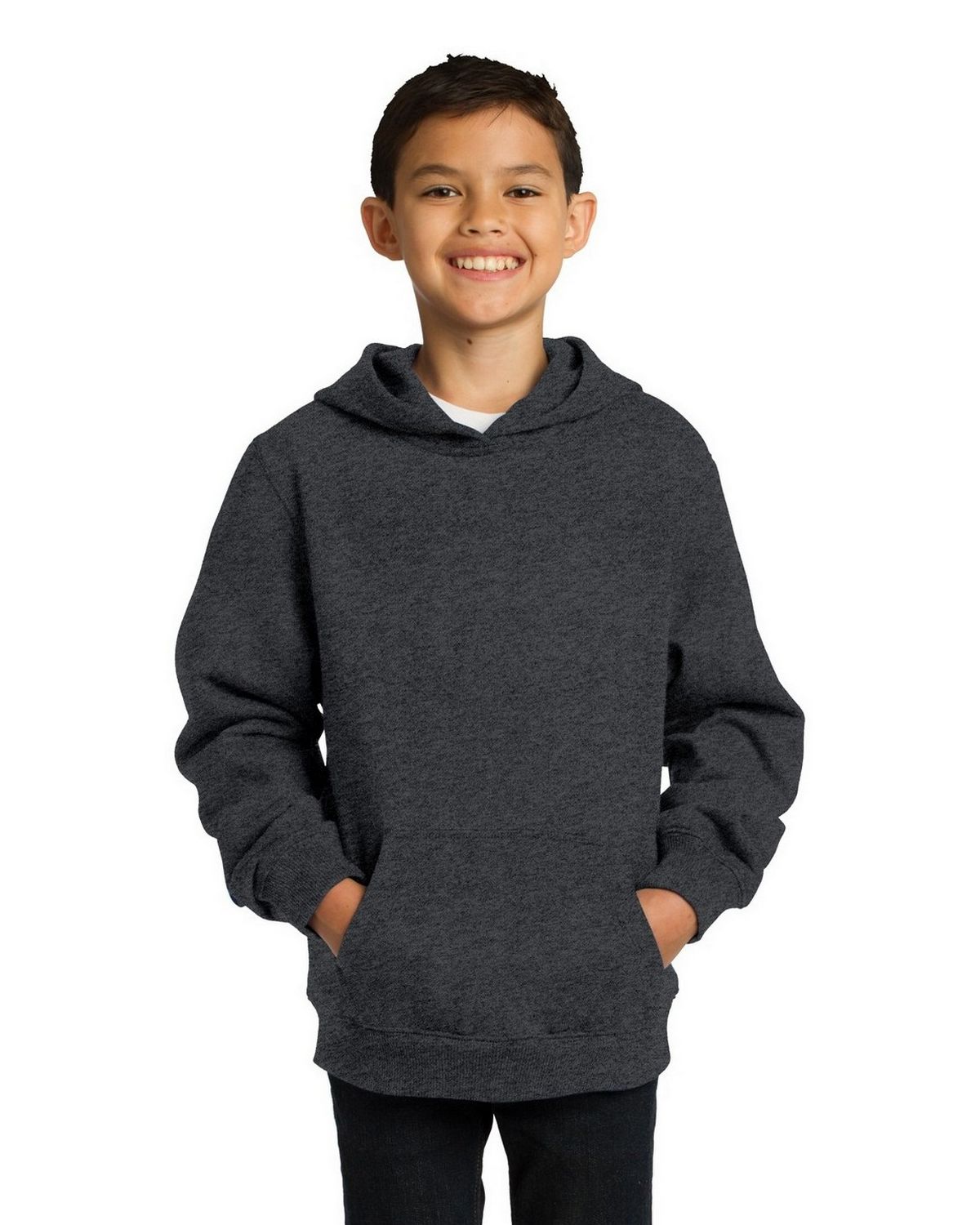 Sport-Tek YST254 Youth Pullover Hooded Sweatshirt by Port Authority ...
