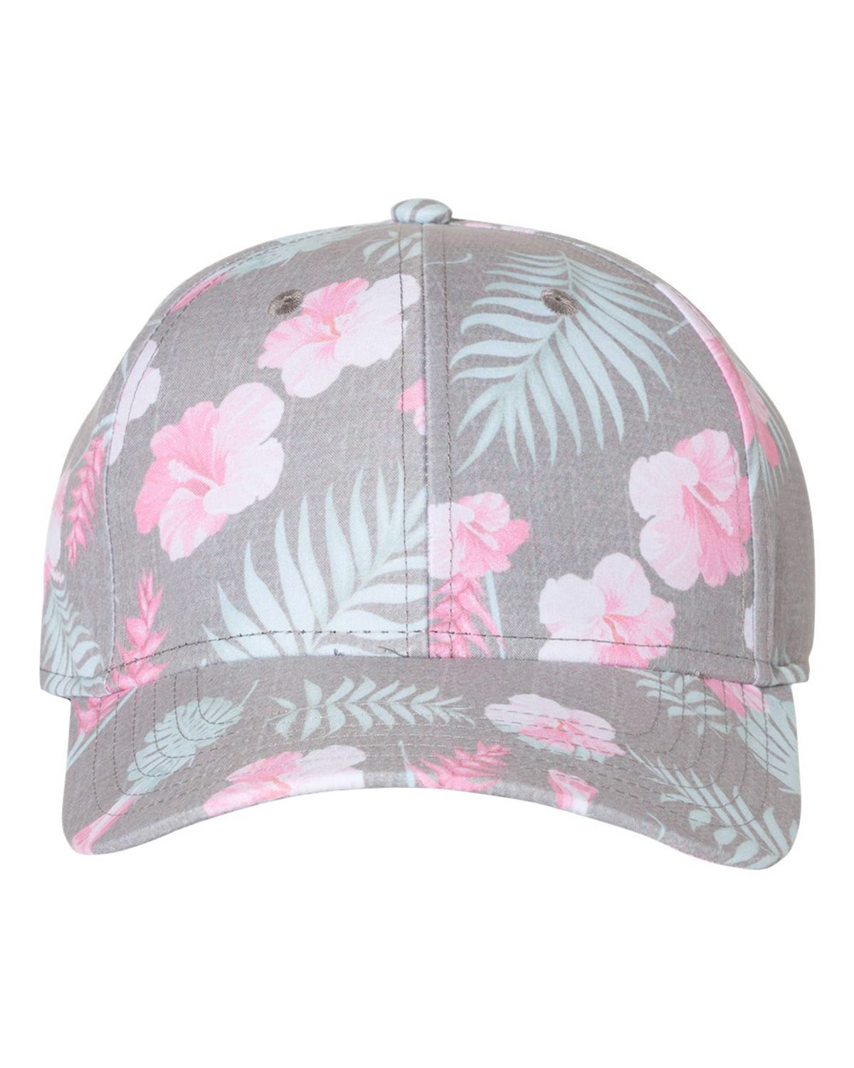 tropical print hat