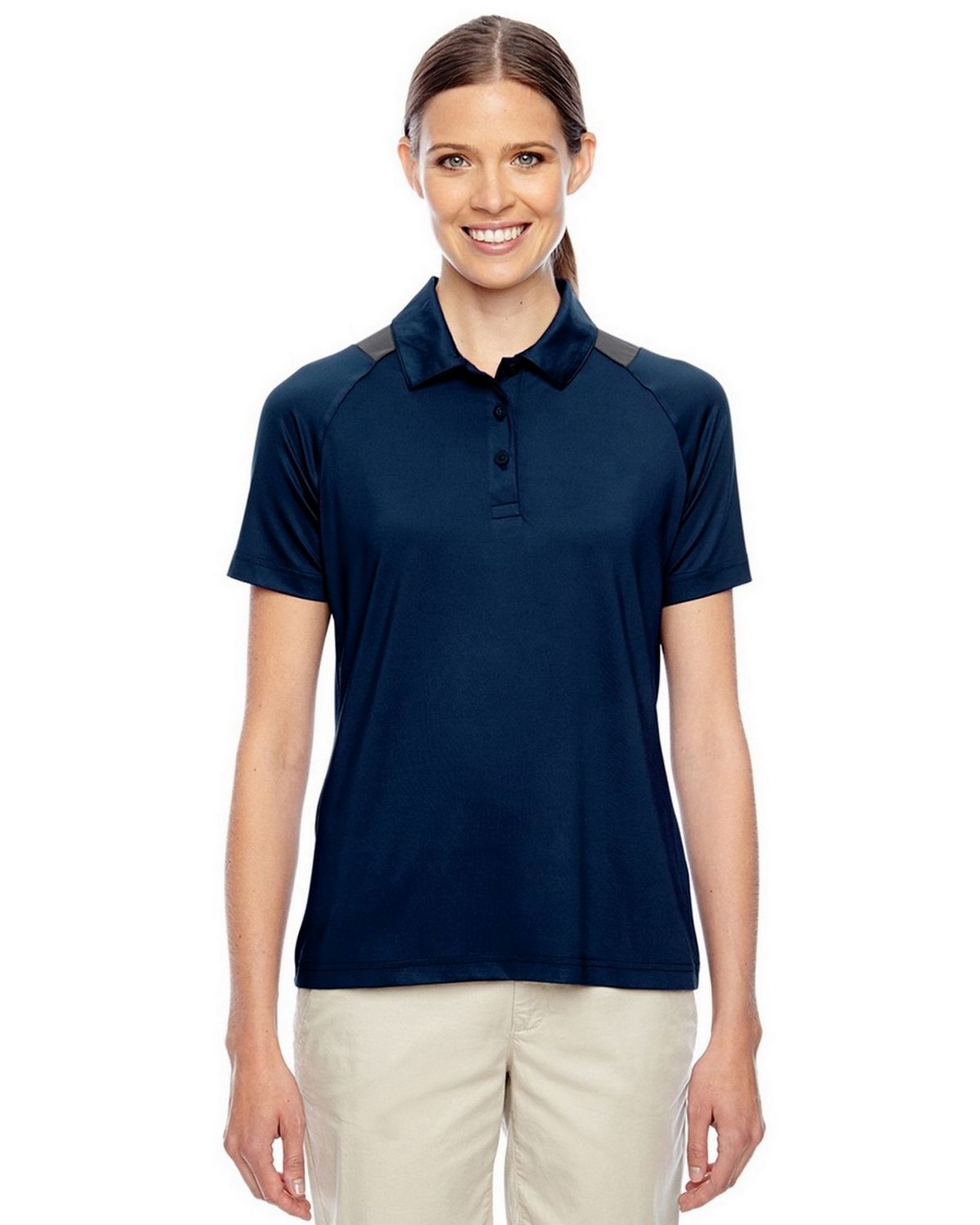 ladies navy blue polo shirts