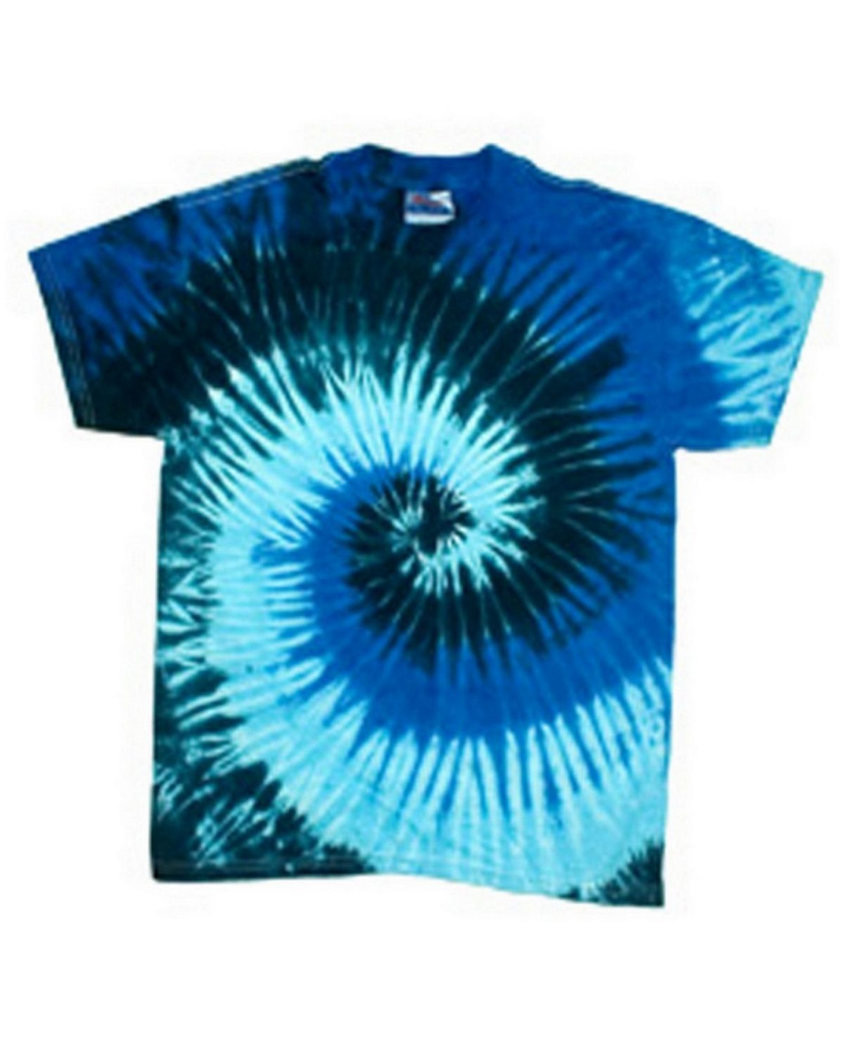 Tie-Dye CD100Y Youth 100% Cotton Tie-Dyed T-shirt - ApparelnBags.com