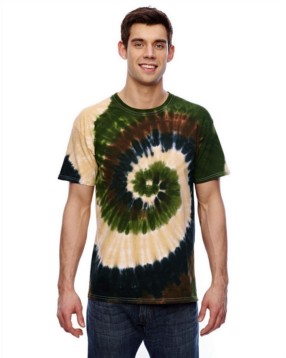 Tie-Dye CD100 Adult Cotton Tie-Dyed T-Shirt