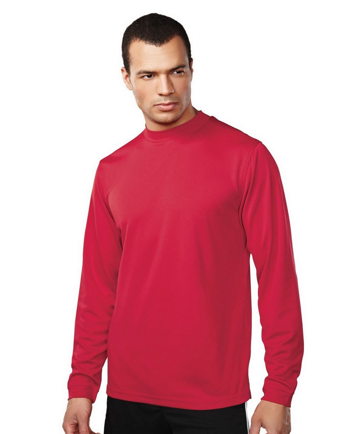 performance mock turtleneck