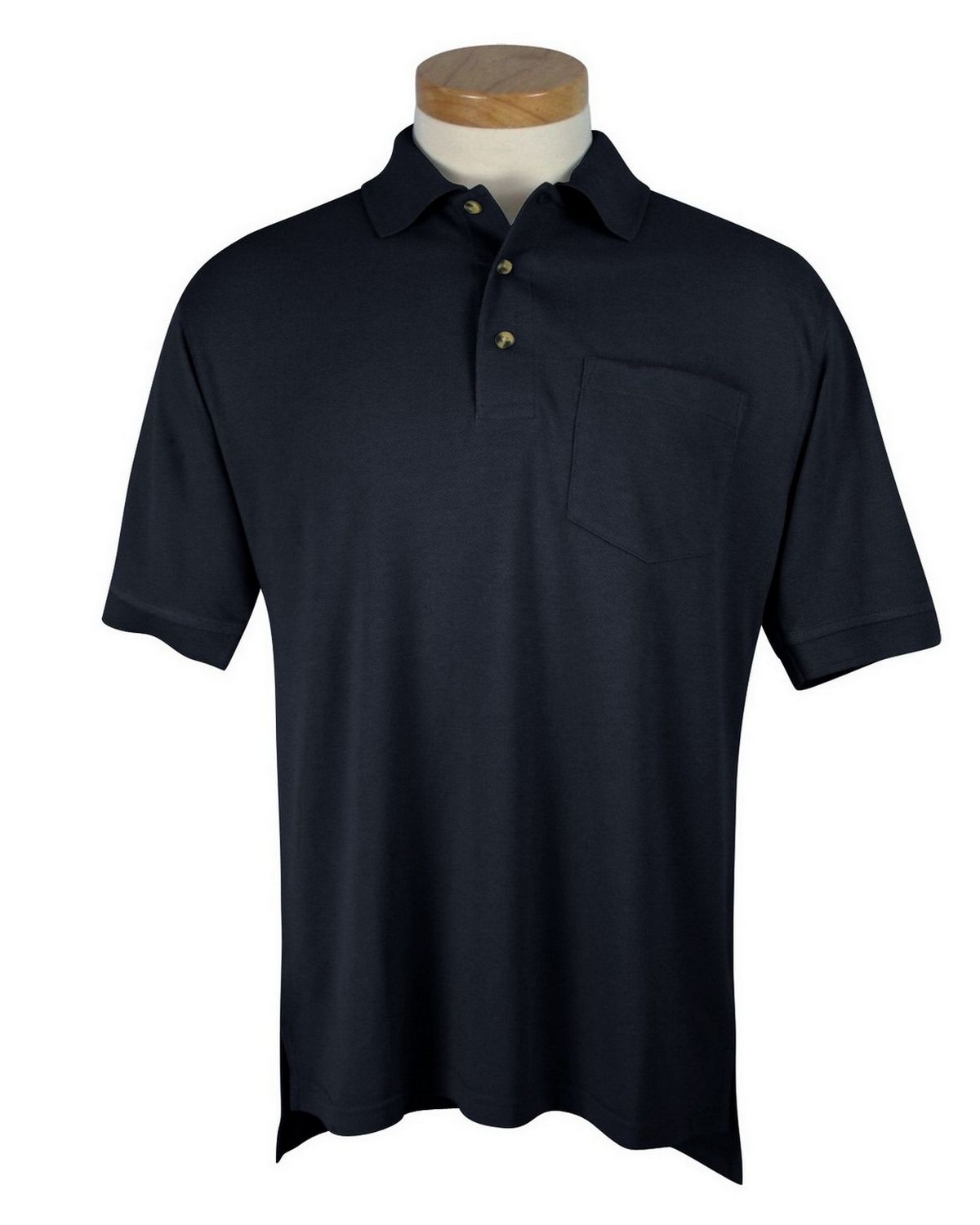 Tri-Mountain 106 Men's pique pocketed golf shirt - Apparelnbags.com