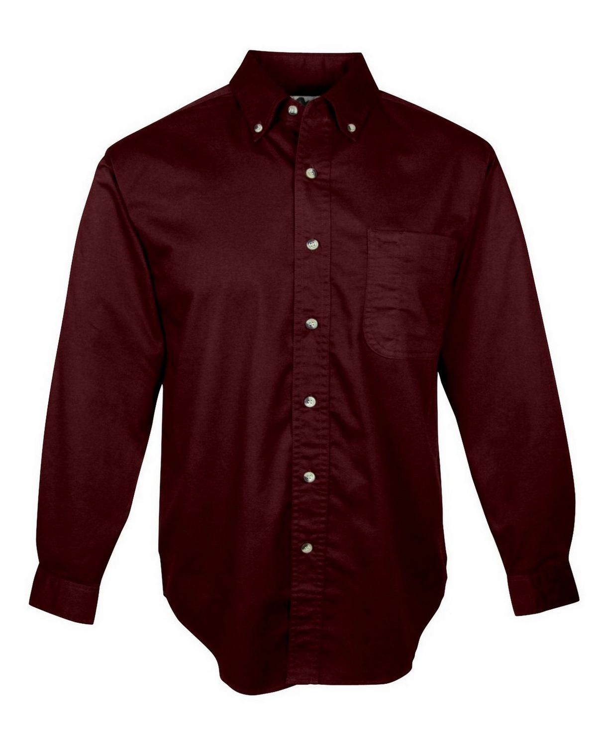Tri-Mountain 770 Men's 60/40 stain resistant long sleeve twill shirt