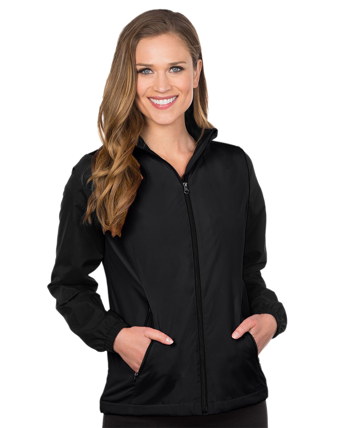 womens nylon jacket with fleece lining