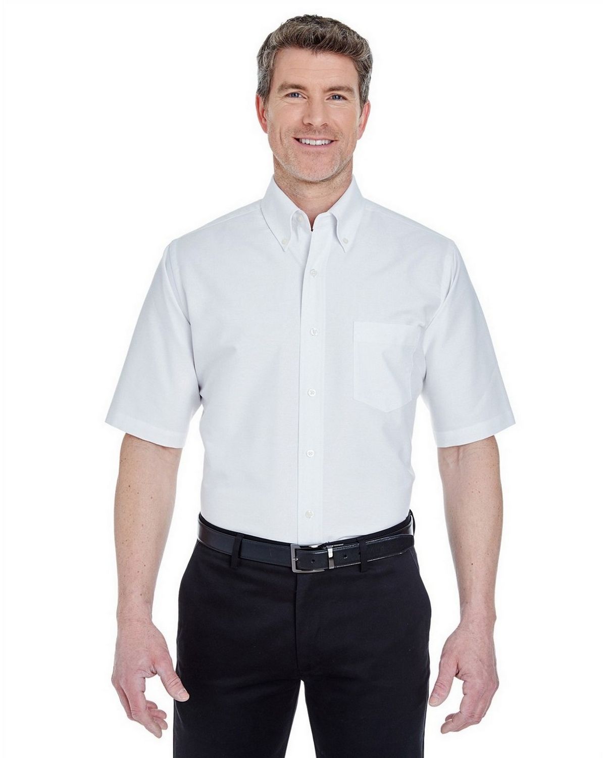 white dress shirt short sleeve