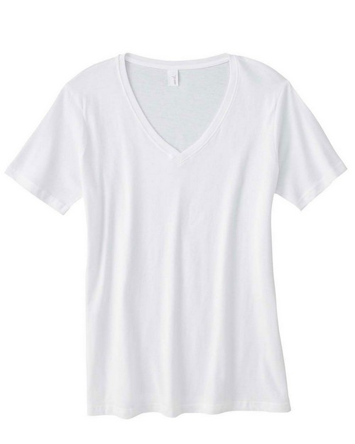 sheer v neck t shirt