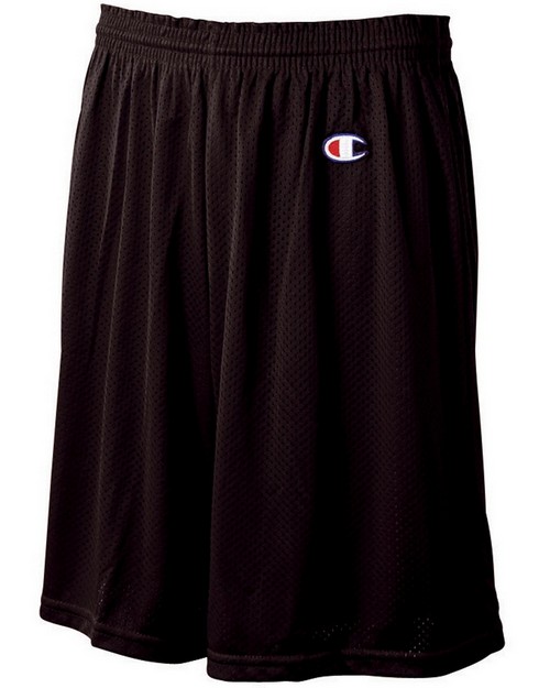 champion green mesh shorts