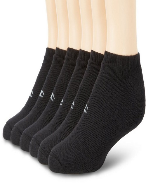 Champion CH608P Mens No Show Sock Extended Size (Pack of 6 ...